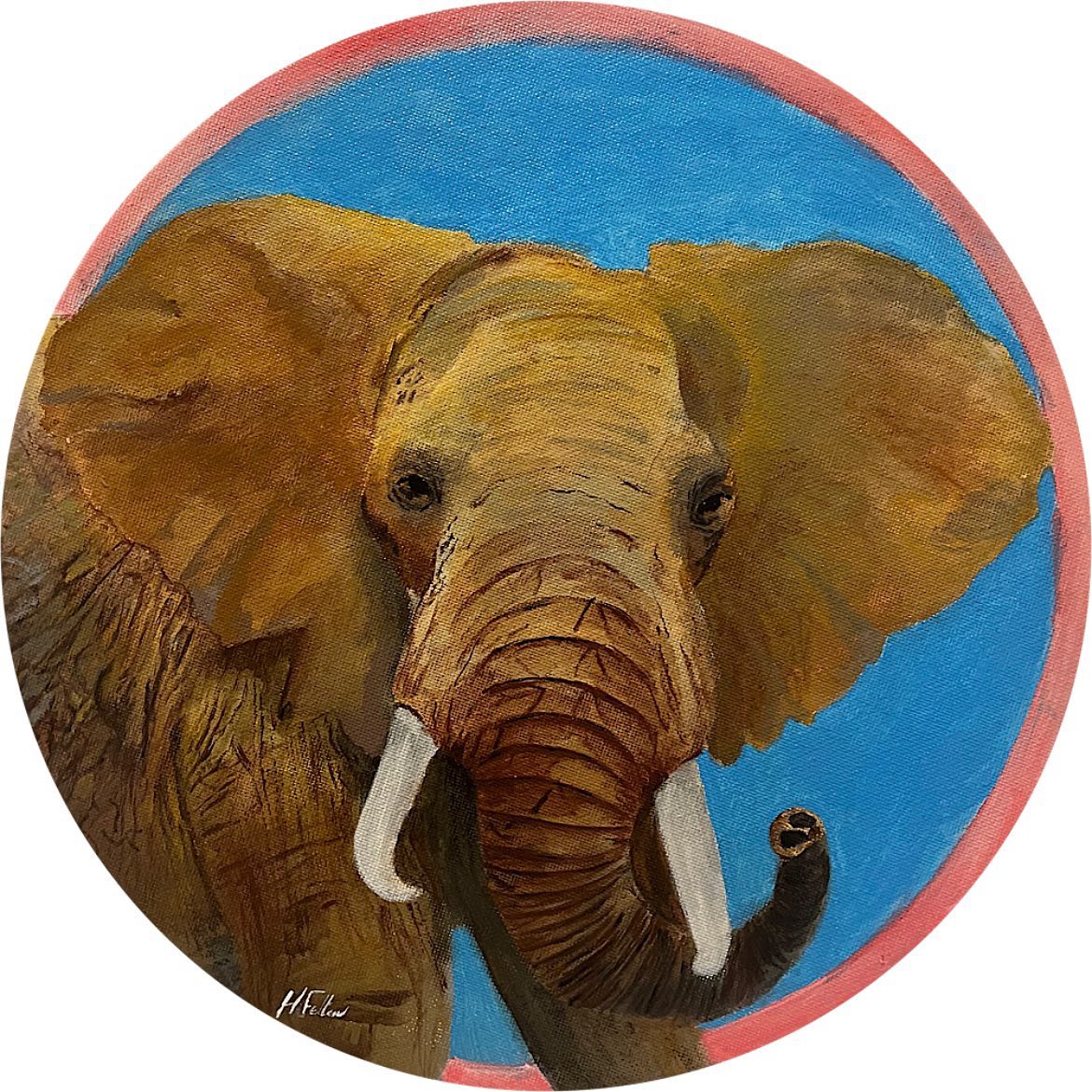 An African Elephant painted as a Christmas present for my friend as they are her favourite animal 🤩
#africanelephant#elephant#artwork#animalart#acrylic#acrylicpaint#christmas#christmasgift#painting#favouriteanimal