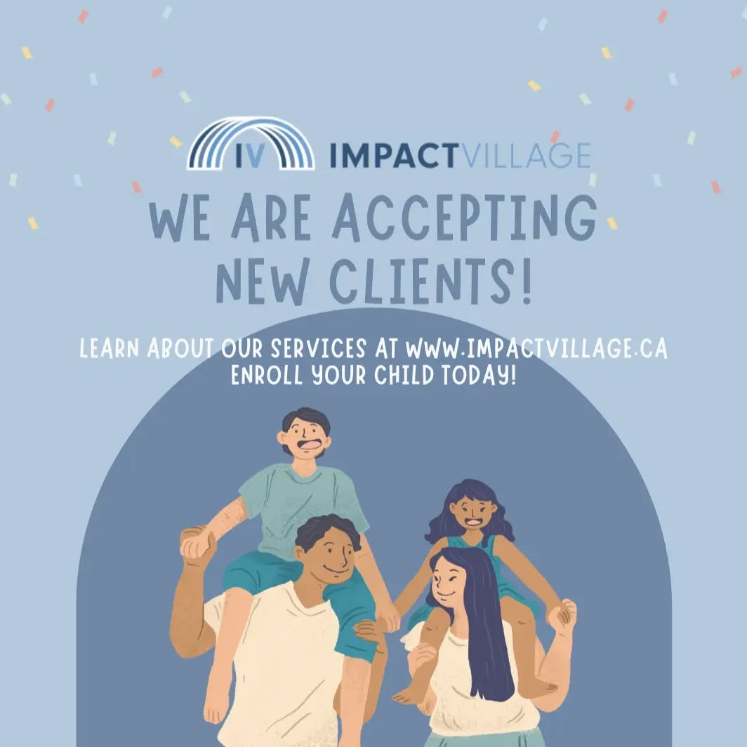 Here we grow again!
Cultivating a diverse community where respect, inclusion, and acceptance are top priority is something that Impact Village takes great pride in.
We have been fortunate enough to attract such an amazing group of therapists who align with our vision and who come to work every day with the utmost professionalism, ready to support clients so they can reach their goals.
If you know of any families living in the Durham region who are looking for that kind of support, we are happily accepting new clients. We are a great team to have in your corner. Impact Village would love to collaborate with families and give them the tools and resources they need to set them up for success in their community.
Please direct all inquiries to info@impactvillage.ca.