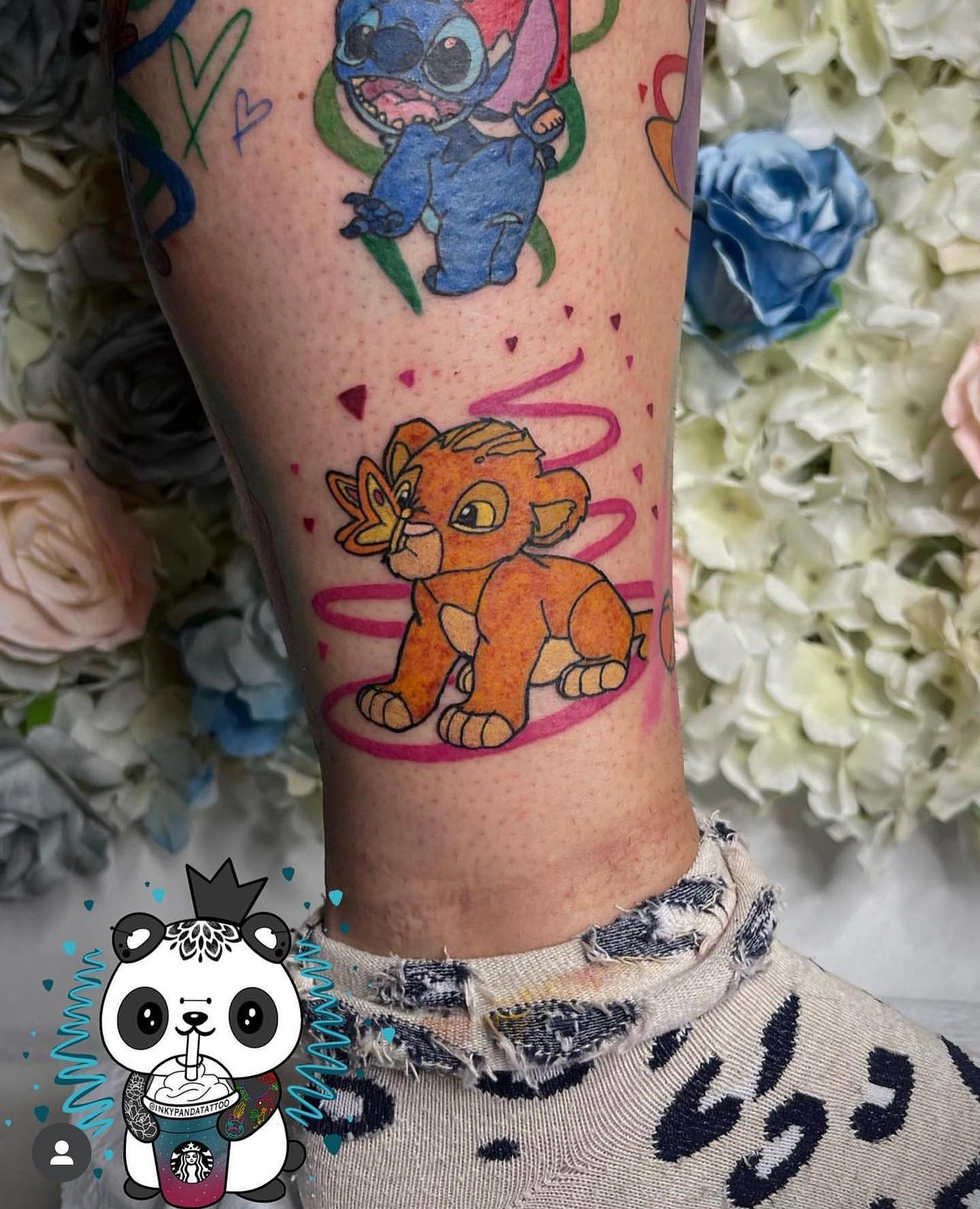 Work by @inkypandatattoo #now #tattoo #tattoocolour #tattooartist #tattooideas #tattooart #kingnumb #painfree #numbingcream #besttattoos #tattoostyle