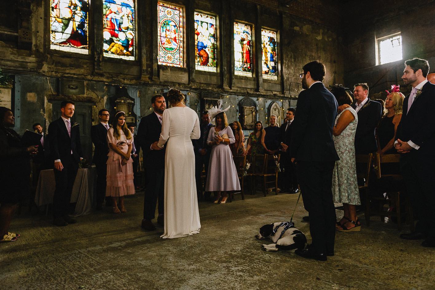 Asylum Chapel was an incredible place and the ceremony was so epic 👍