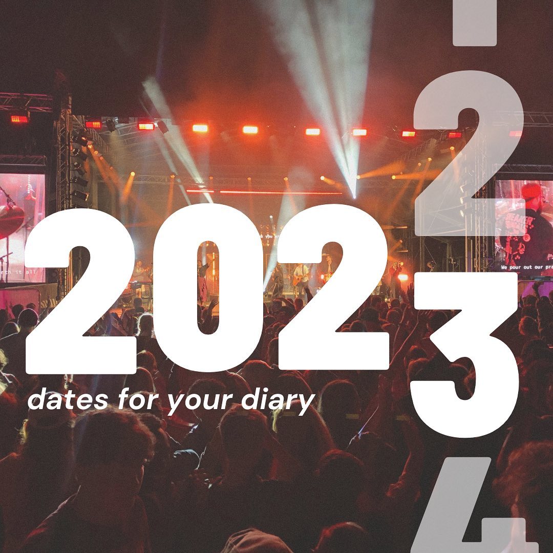 Some dates for your diary this year!