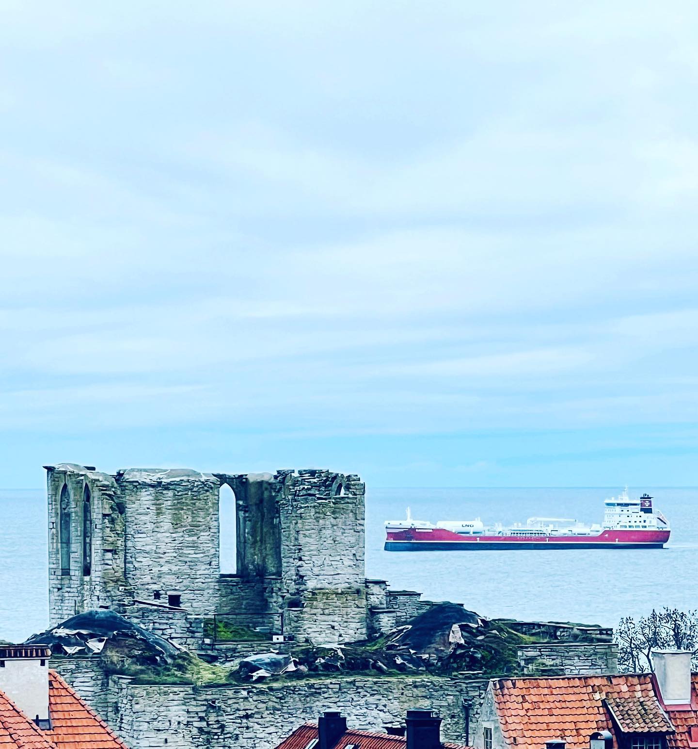 Ramanda off Visby, Gotland.