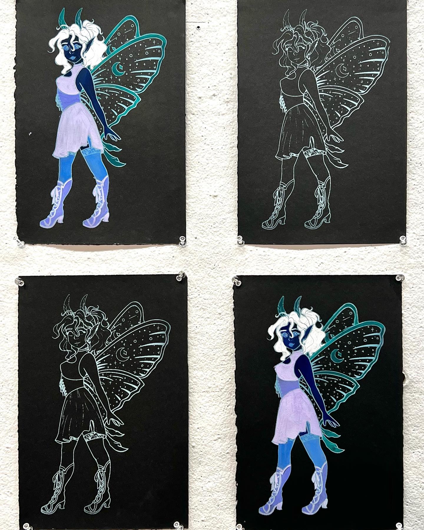 Moth Fairy!
#illustration #digitalart #procreate #procreateart #fairy #characterdesign #characterart #illustrationart #mothfairy #fantasyart #fantasy