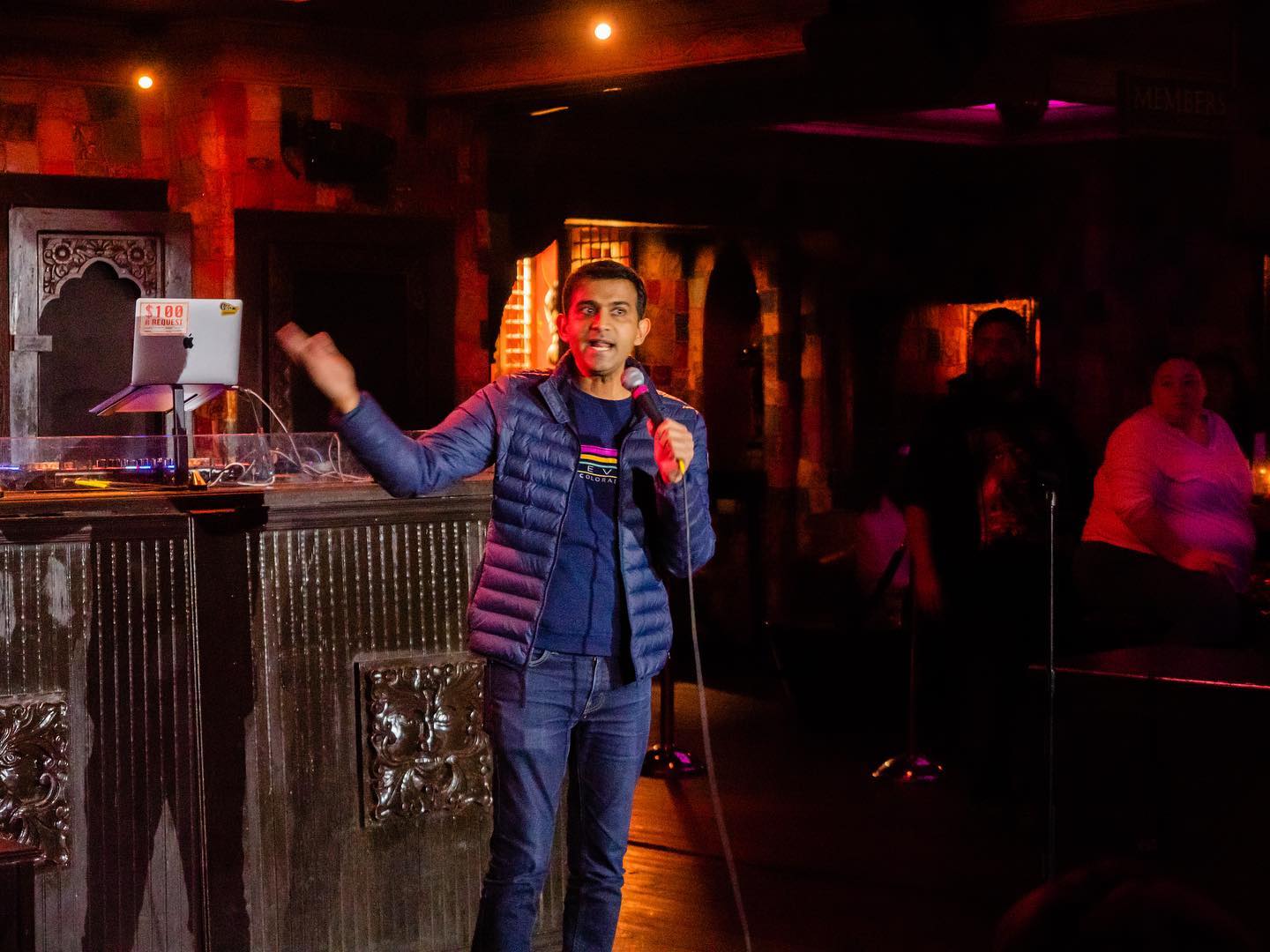 Comedian @arunformylife at #TheBPocShow
.
.
.
#Comedian #StandUp #StandUpComedy #StandUpShow #ComedyClub #Hilarious #Jokes #HouseOfBlues #Dallas