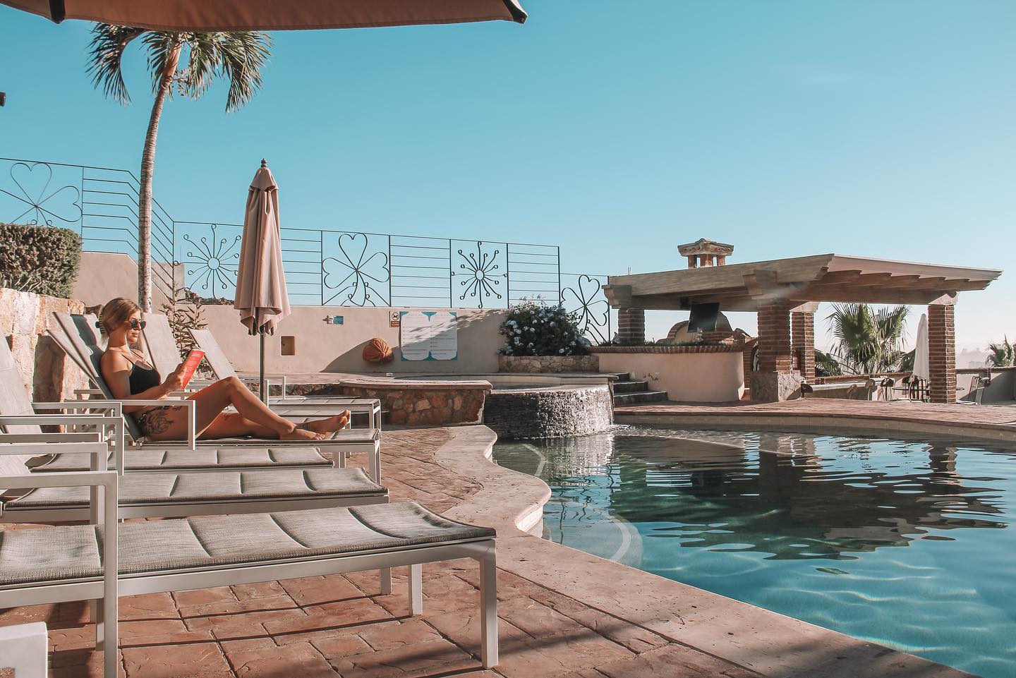 A day at the pool = a day well spent! ☀️Our pool and jacuzzi are open from 8AM to 10PM daily!
To book a room with us, check out our website, linked in our bio for direct bookings!
Photo credits: @nickandraychel
#cabo #cabosanlucas #cabosanlucasmexico #loscabosmexico #cabohotel #cabohotels #caboboutiquehotel #boutiquehotels #cabotourism #placestovisit #beautifulhotels #poolday #hotelsinmexico #cabolifestyle