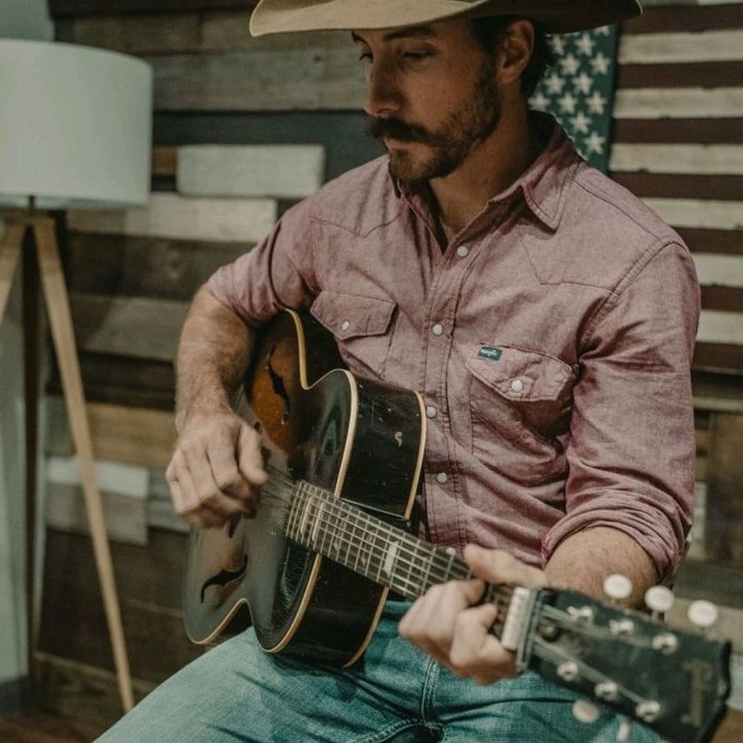@zachaaronmusic is a singer songwriter from Texas. His western-dipped folk music matches song-to-song his blissfully evocative lyrics. He pulls humanity into himself, adding in pinches of his own story for needed flavor, and simply asks you to take a closer look.
Zach just wrapped up a crowdsourcing campaign for his brand new album that will be coming out in 2023 called This Lovely War so his shows are full of previous unreleased music.
While Zach is attending MSU’s farrier school during the day this spring, he will also be busy playing shows around SW Montana in the evenings and weekends.
In addition to music, Zach rides bucking broncs, makes beautiful leather tack, enjoys a cold Rainier and running trails with his faithful pup, Lori.
Keep an eye out for Zach this spring and let me know where he should play while he’s in MT 🏔