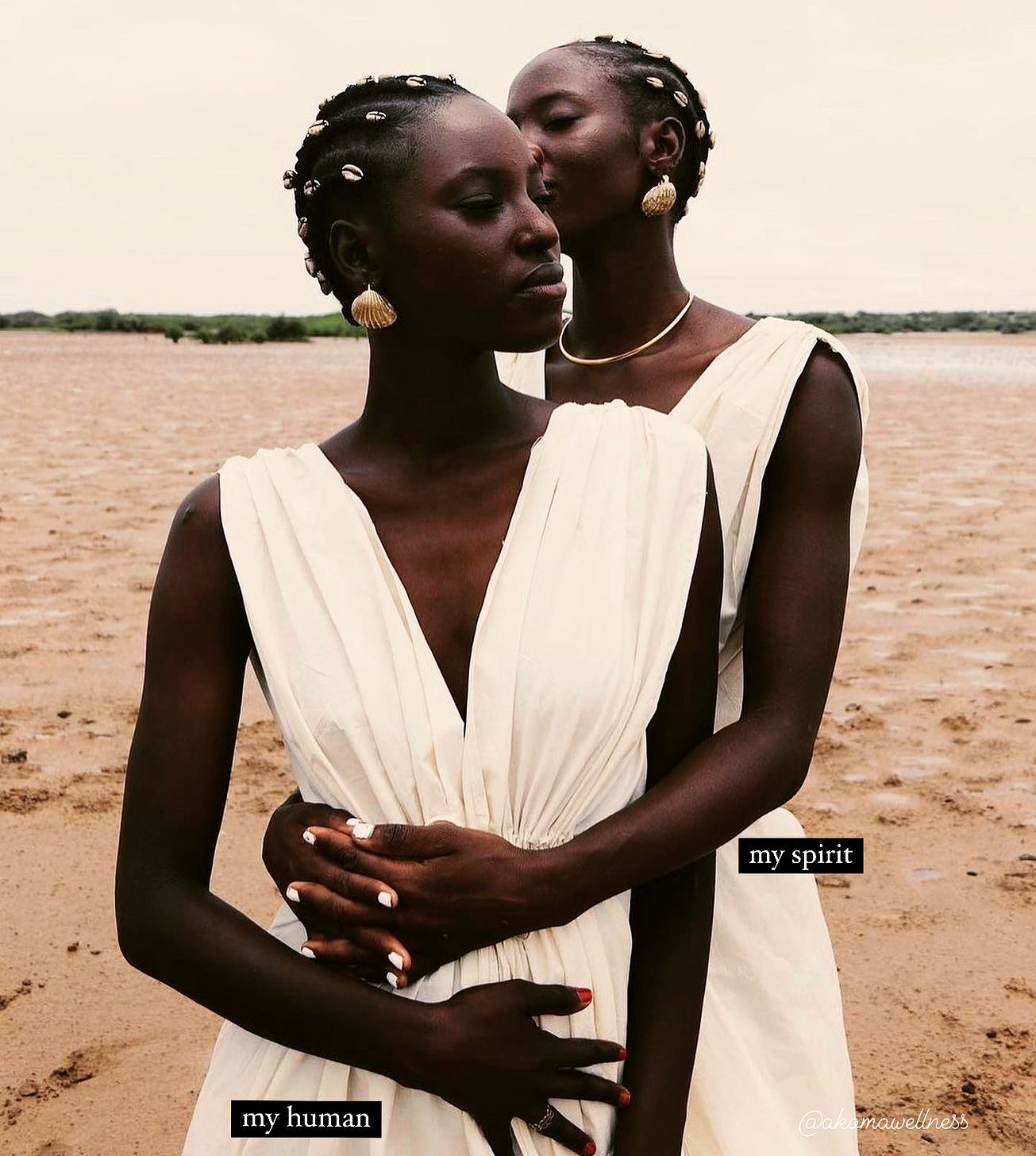 we are human + spirit.
when we came earthside
we were granted
the opportunity
of integrating
these parts of ourselves.
what a gift.
to experience
such a sacred union.
to be able to engage
in such a sacred dance.
my love, we don’t get brownie points for neglecting our human to pursue spiritual matters or “godly” things.
grace is knowing
that perfection isn’t required
of our human.
wisdom is knowing
we can do more
and go further
when we take care
of this human vessel.
mind. body. heart.
sustainability is key.
the greatest ebo (sacrifice)
often occurs
when we are tending to
our physical, emotional
and mental health.
this, too, is spiritual work.
this, too, is how
we honor
and commune
with god,
our ancestors,
our guides,
the orisha, etc.
my prayer for you
is that your life
be filled with
sweetness
and joy
and laughter
and gentleness
and pleasure
and softness
and ease…
that you may come to know
an even greater
depth of love
each time
you tend to yourself.
you are worthy
of such divine love
and care.
praise be to god
that lives
in you and me,
as you and me.
as above, so below.
as within in, so without.
as the universe, so the soul.
see the link in our bio for offerings + ways to connect. ✨