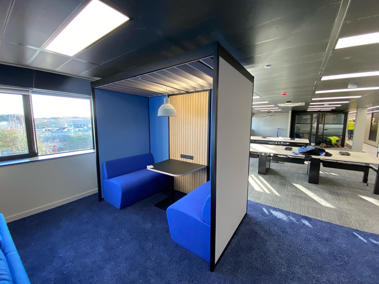 New one for us. Installing Pods at BBC Newcastle