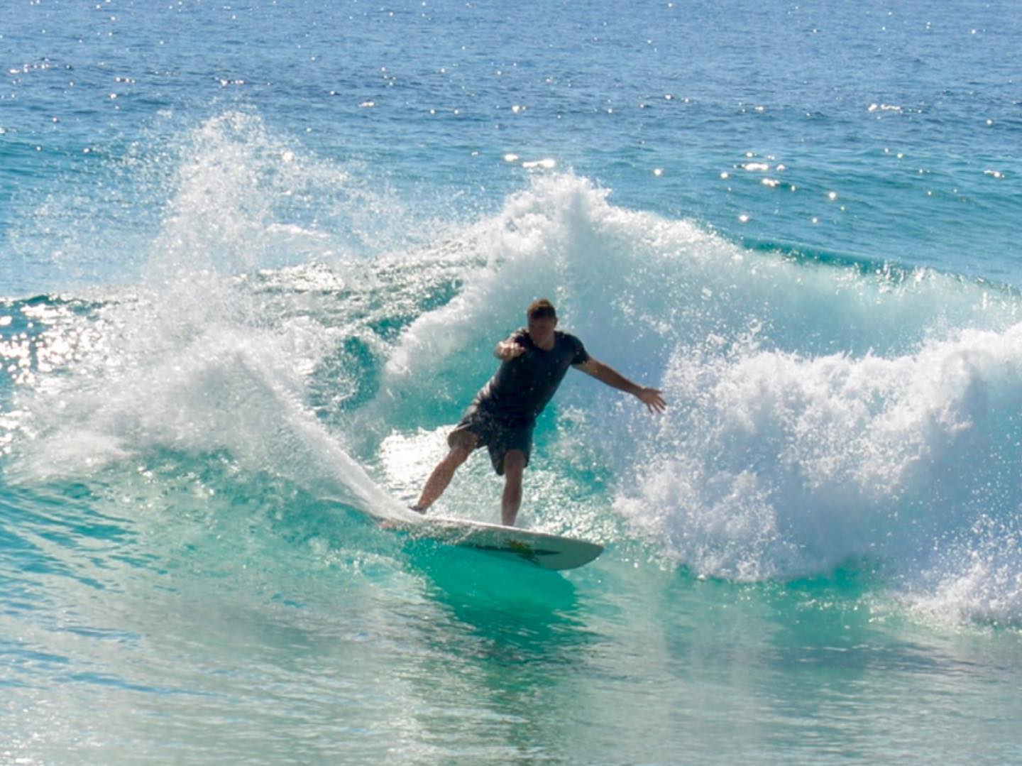 Fun little east swell always brings out the playfulness. East coast dream banks are never too far away.