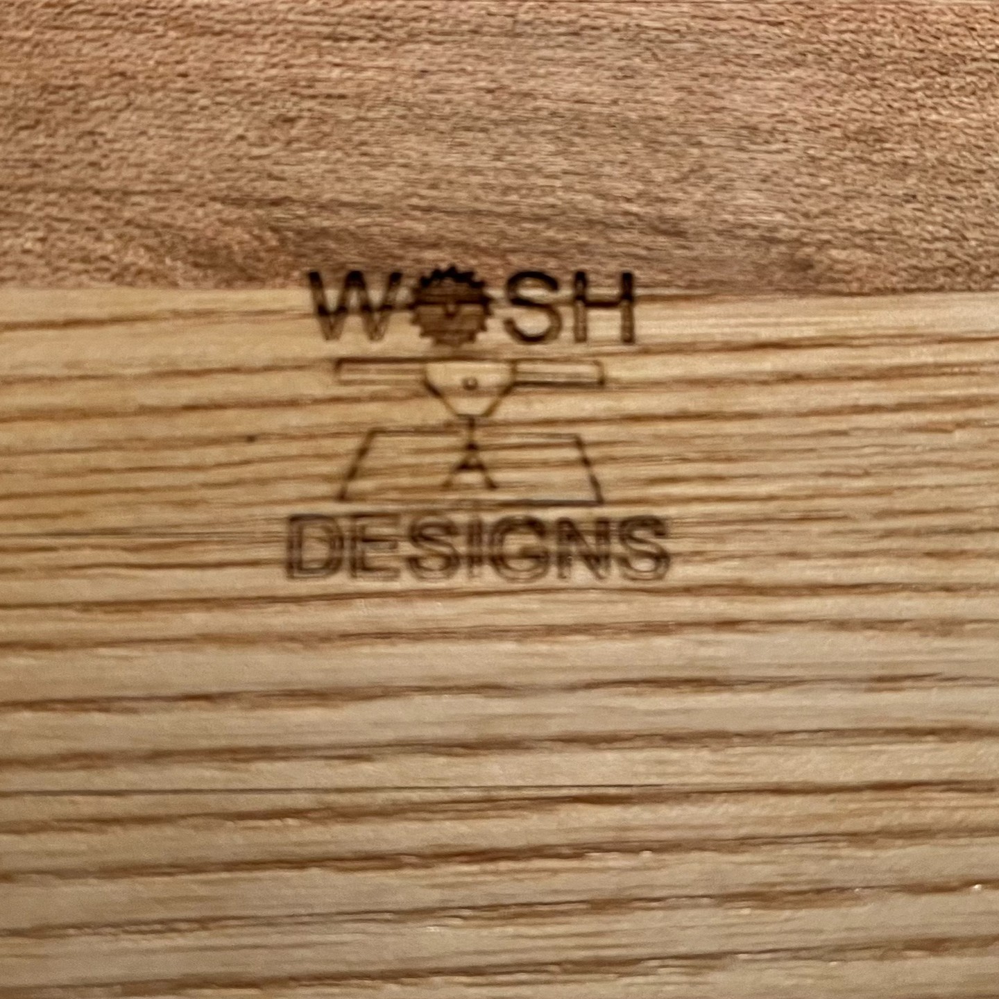 New logo applied via laser... so much better than hand burning