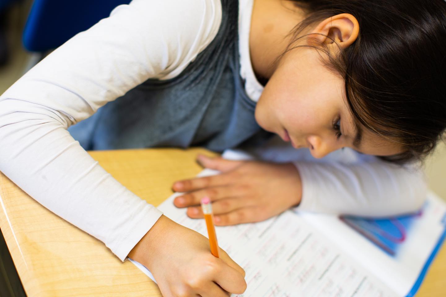 A day in third grade.