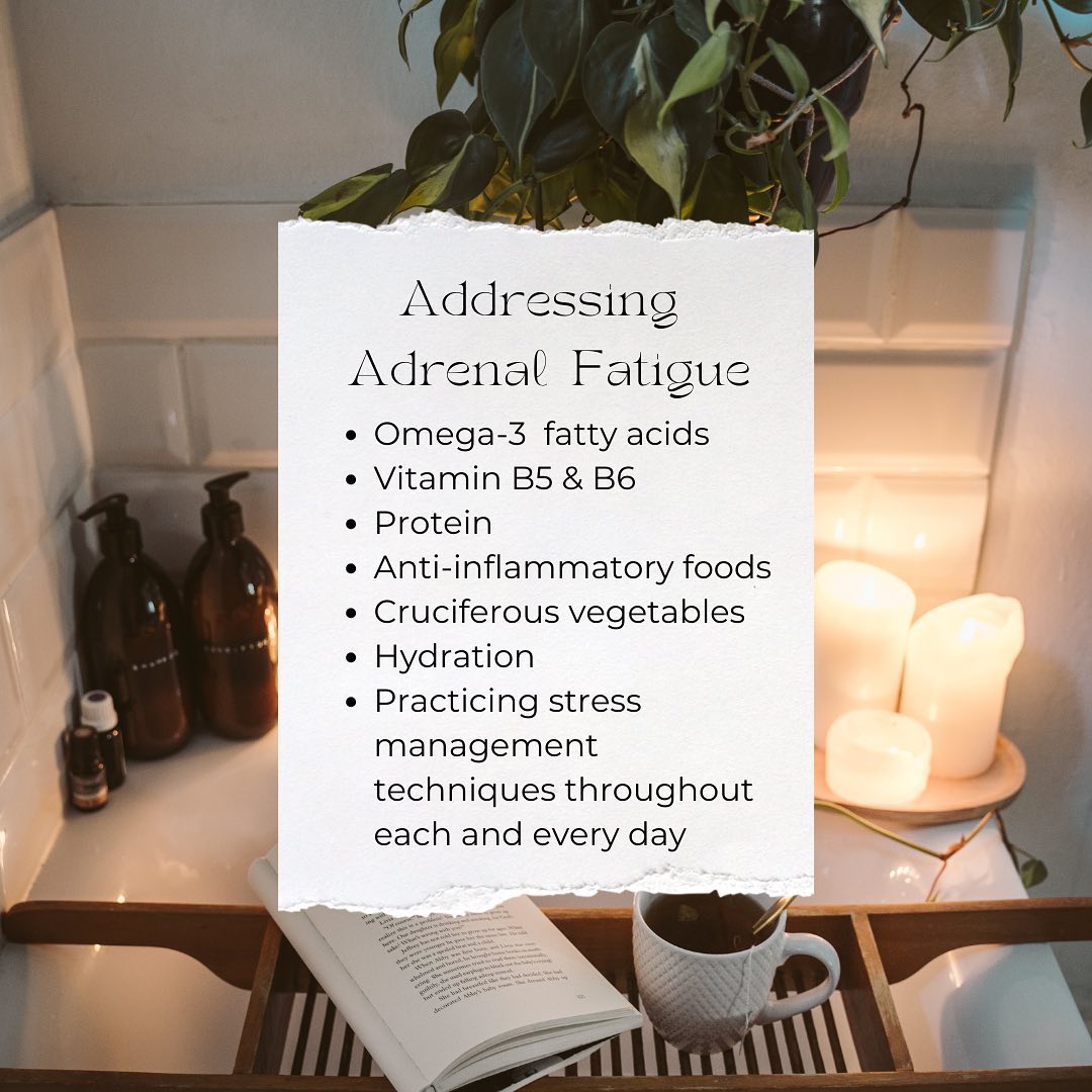 Feeling burned out?🔥
This could be a sign of adrenal fatigue.
Thankfully, there are many things we can do to help get you feeling like yourself again!
Some helpful tips are listed above. If you’re interested in learning more about what your unique needs are, then the first step is to book a free call to chat more ❤️🩹
Like & save for future reference 💜
Here’s to blooming in health, once again 🍹
#guthealth #guthealthmatters #guthealing #guthealthy #gutbrainconnection #gutmicrobime #gutbrainaxis #gutbacteria #guthealthiseverything #gutflora #leakygut #leakygutsyndrome #leakygutdiet #rootcausemedicine #brainfog #guthealthiseverything #guthealthiskey
#estrogendominance #hormonalacne #hormonehealth #hormonalhealth
#balancedhormones #balancedhealth
#foodsensitivity #weightloss #weightlossresistance #weightlossjourney #holisticnutrition #bloomagain #bloomagainholistics
