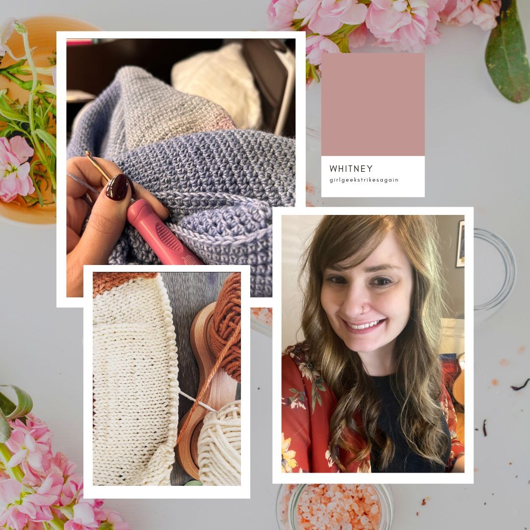 Hi Everyone, Whitney here!
I am the other half of girlgeekandeliza and it’s great to finally meet you.
I like reading, crafting, long walks on the beach and telling people what to do. Secretly an old woman.
I can be found playing cozy games and puzzle games over on twitch most weekends.