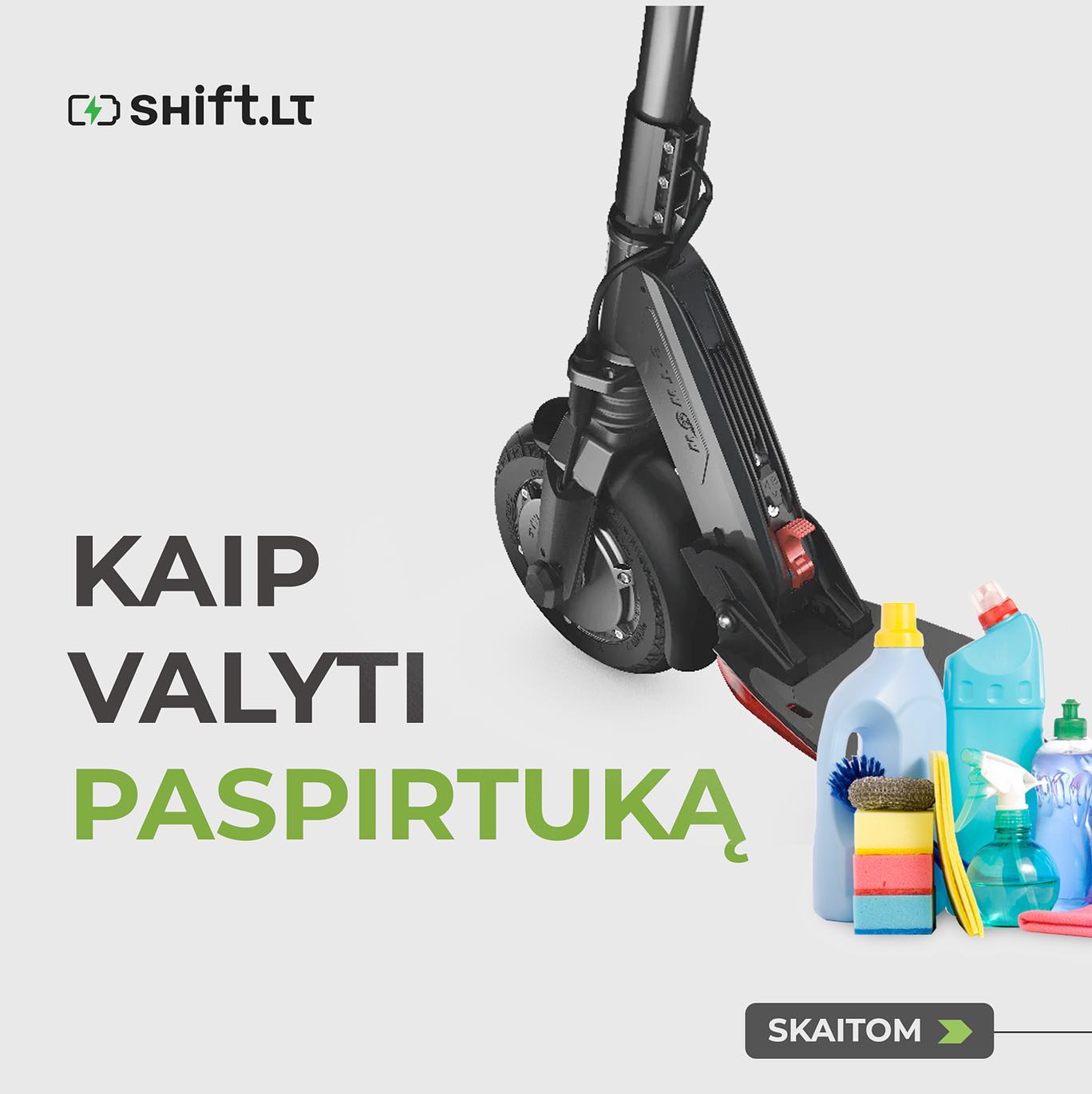 Ar turime savo bendruomenėje pedantų? 🧽 Kaip valot savo paspirtukus?
Dalinamės, kaip valyti ir kaip NEVALYTI paspirtuko įraše. Kaip saviškį valot jūs? 👀
#paspirtukas #prieziura #vilnius #remontas #kaunas #elektrinispaspirtukas