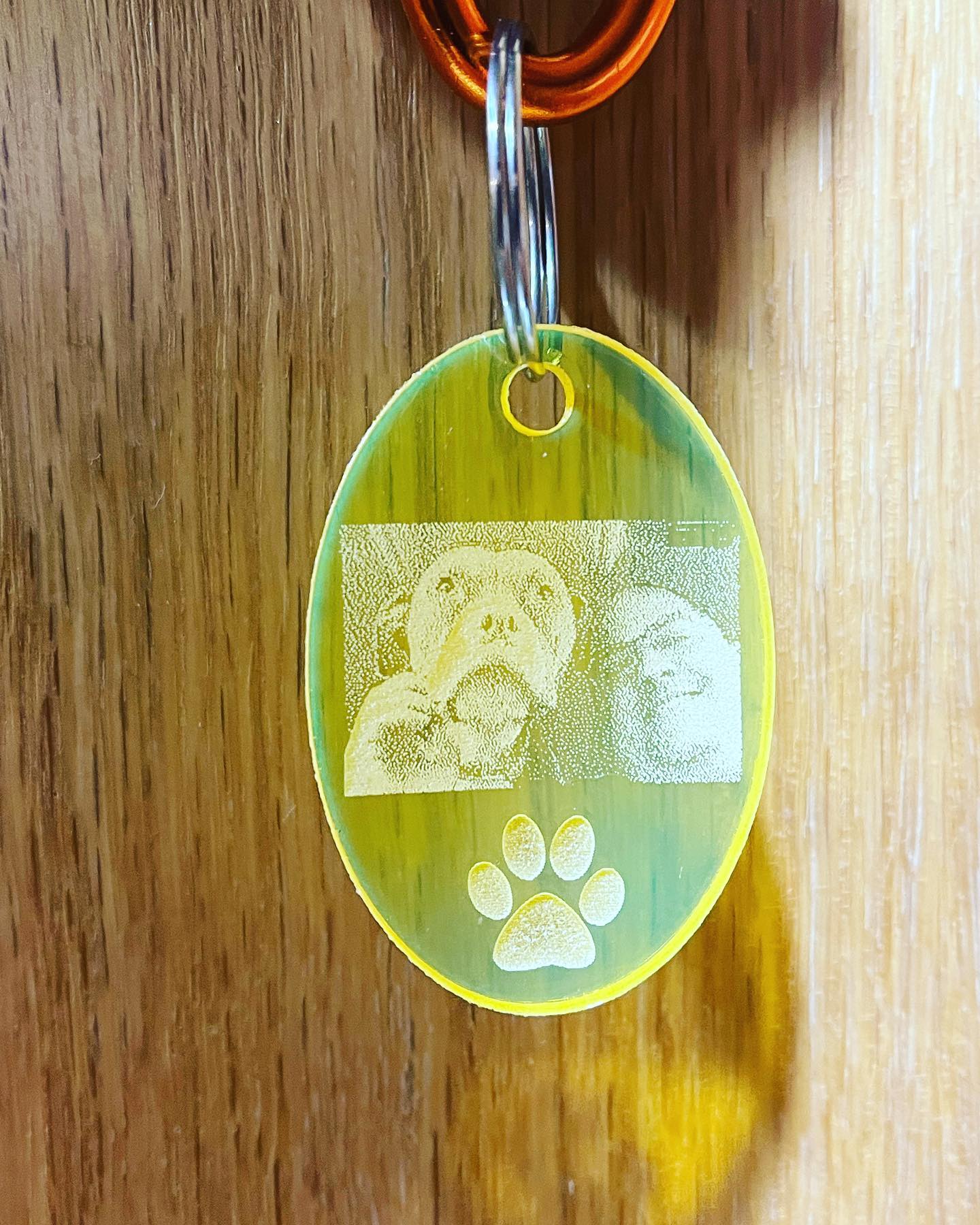 Added Custom Keychain Charms to our site! More options for laser engraving being added! #laserengraving