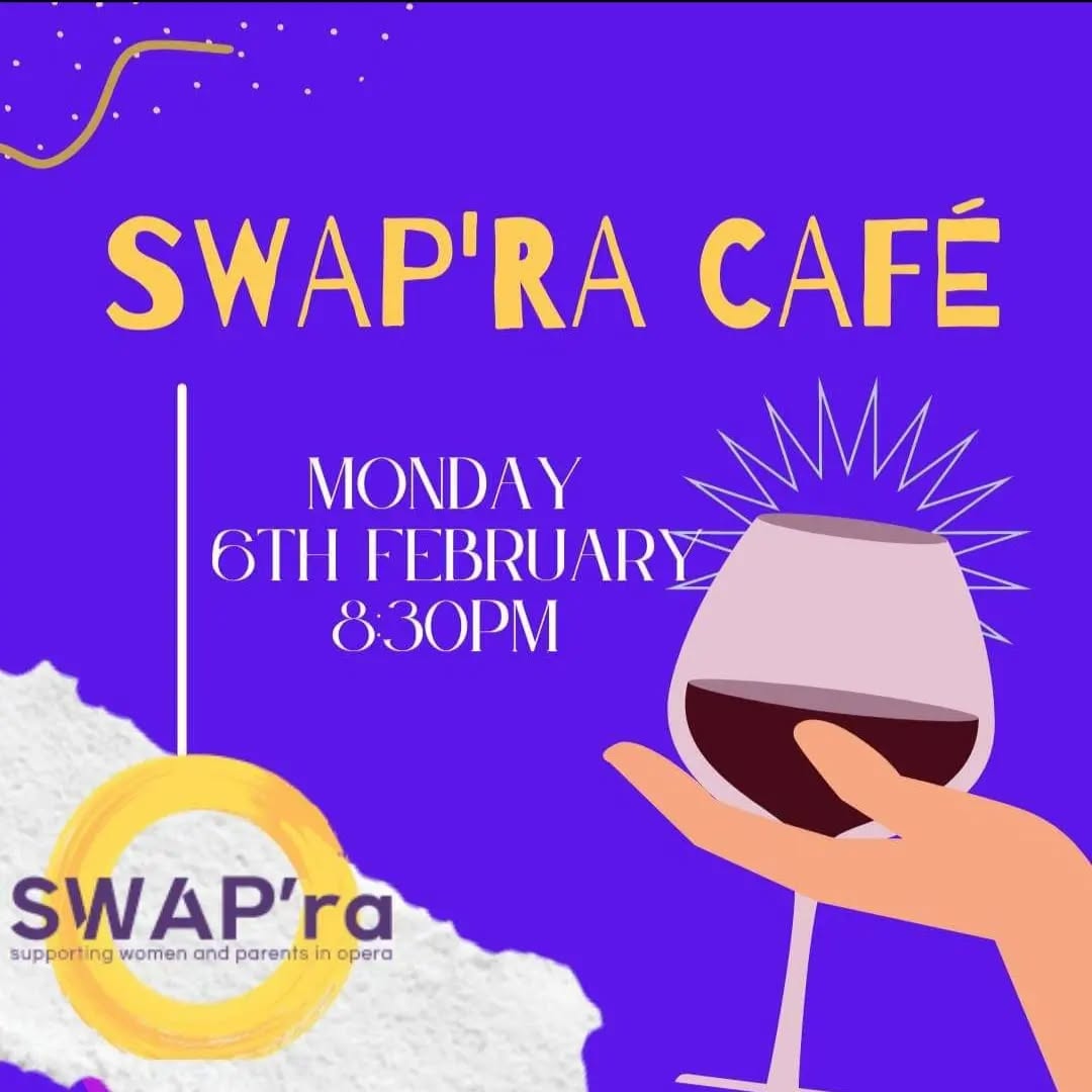 *TONIGHT!*
Join us for a cuppa or a glass of wine for an informal chat with a lovely group of women and parent's in opera. Sign up here: https://www.swap-ra.org/cafe
Can't wait to see you there!