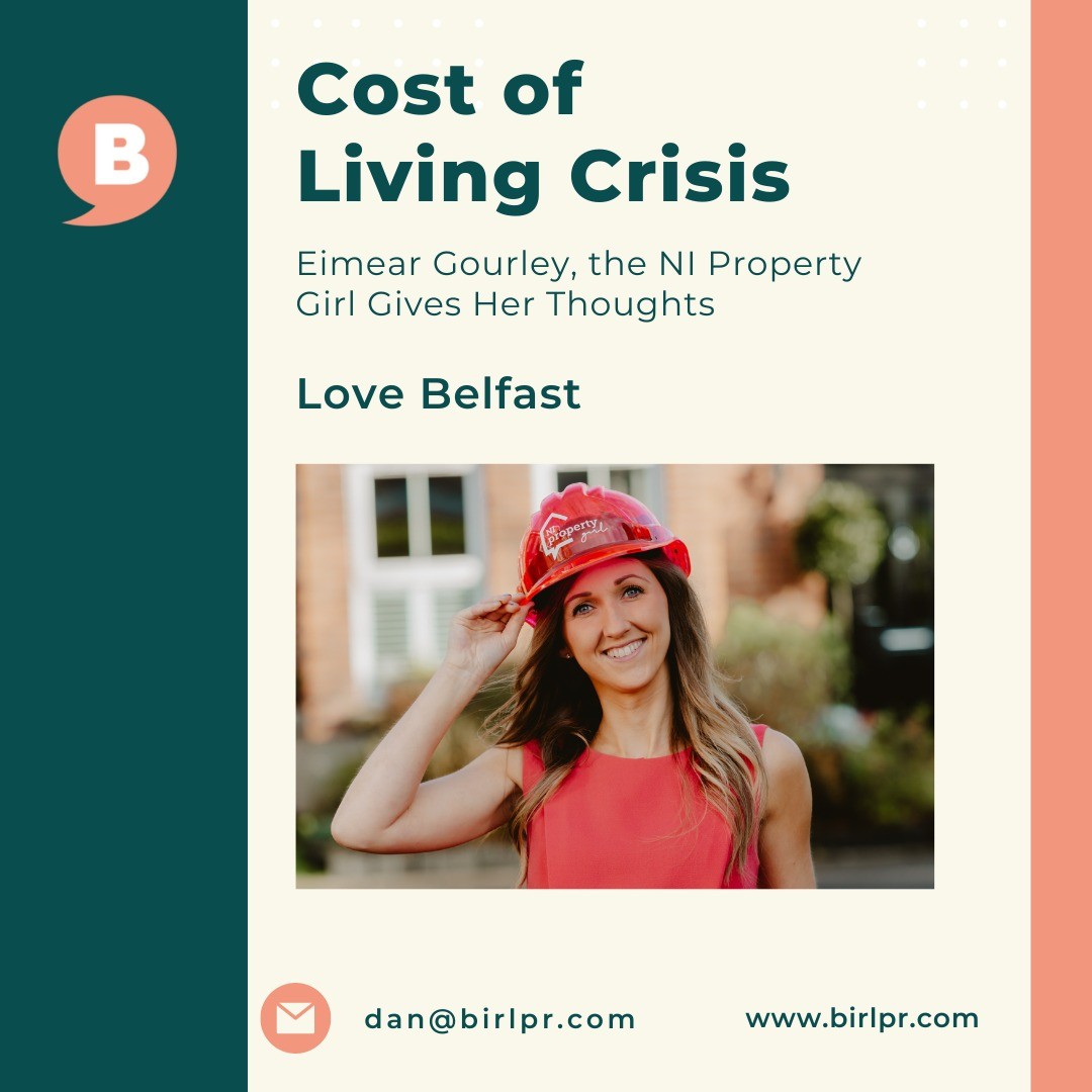 Eimear Gourley, the @ni_propertygirl, gives her thoughts on the #costoflivingcrisis to @love_belfast - link in bio.
#investing #moneymanagement #property