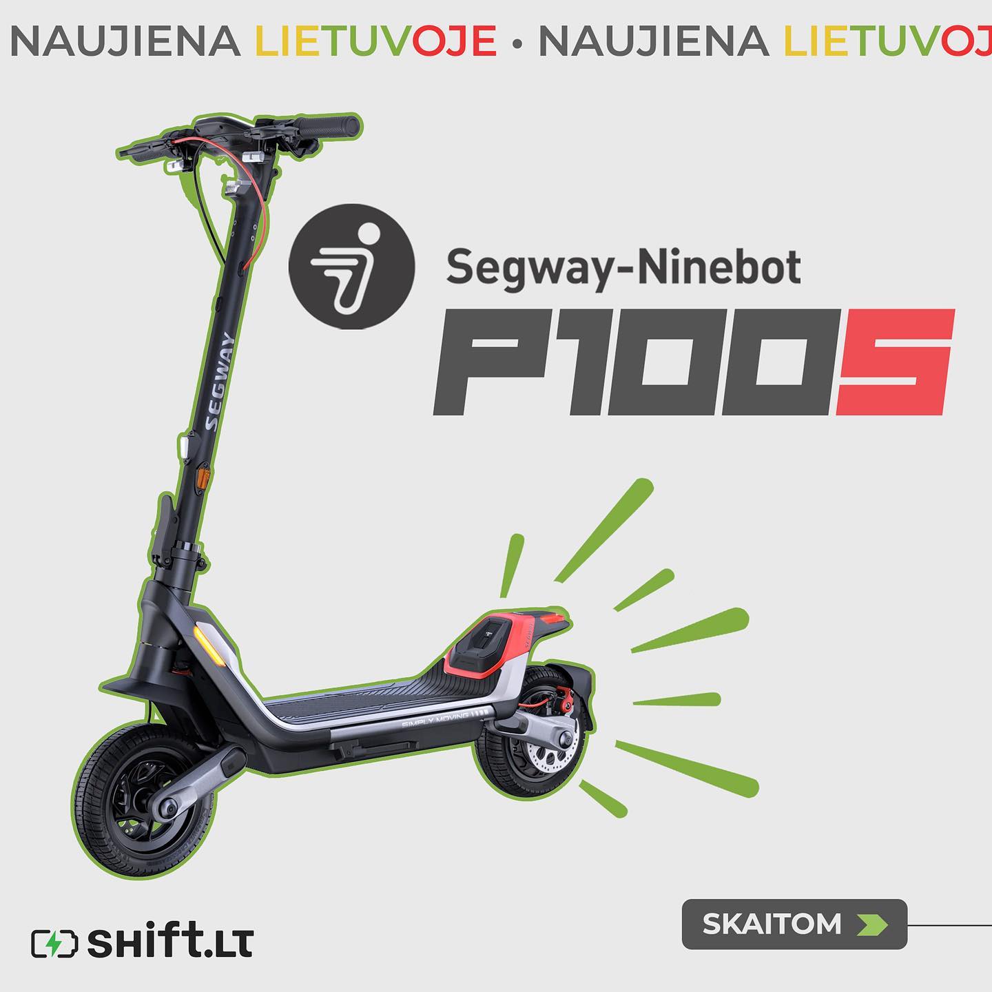 Į SHIFT.LT namus atkeliavo naujausi Ninebot paspirtukai - #P100S 🤩
Žiūrėdami į šį meno kūrinį galvojam, kad Ninebot komanda kurdama P100S galvojo būtent apie Lietuvos klimatą ir gatves, nes šis paspirtukas turi:
🔥 Univeralias padangas ir dvigubą pakabą, padedančias minkštai įveikti net žvyrkelį ar mūsų “mylimus” senamiesčio akmeninius takelius 🙃
🛞 Galingą variklį, padėsiantį greitai užvažiuoti į sunkiausias įkalnes. Nereikės nulipti nuo paspirtuko ir stumtį jį į kalną 😅
☔️ Atsparumą nuo dažnai pasitaikančio lietaus
🔦 Posūkių žinintus bei ilgąsias ir trumpąsias šviesas saugumui kelyje
Norite pamatyti gyvai ar išbandyti? Atlėkite pas mus Vilniuje ir Kaune 😉
#ninebot #vilnius #kaunas #segway #elektrinispaspirtukas