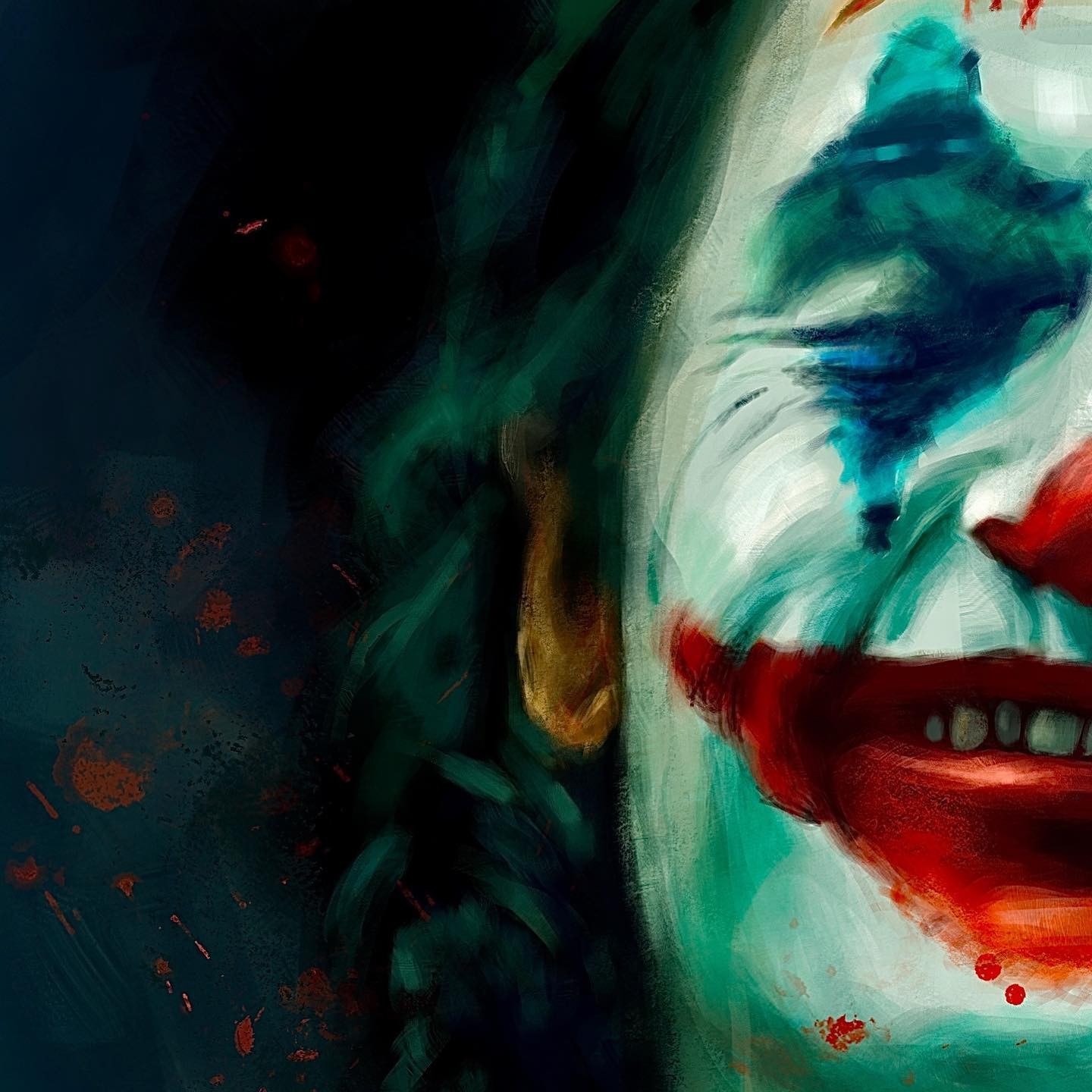 “I just don’t want to feel so bad anymore.” #procreateart #procreate #portrait