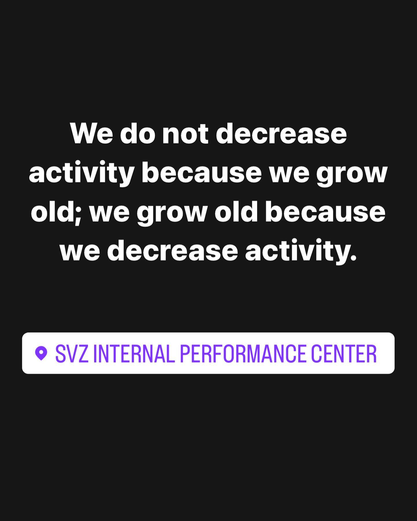 Resistance training is not a substitute for daily activity. It is a prerequisite in order to tolerate an active lifestyle. Whether you enjoy Pilates, yoga, running, cycling, hiking, sports, or just generally being active keeping your body functioning with mindful resistance training compliments those activities. It’s not a competition of “what’s best.” #SVZperformance #ExperienceTheDifference #internalfocus #internalperformance #exercisemechanics #personaltraining #personaltrainer #fitness #workouts #muscle #customfitexercise #exercise #resistancetraining #supportsmallbusiness #strengthtraining #daviefl #plantationfl #sunrisefl #westonfl #coopercityfl