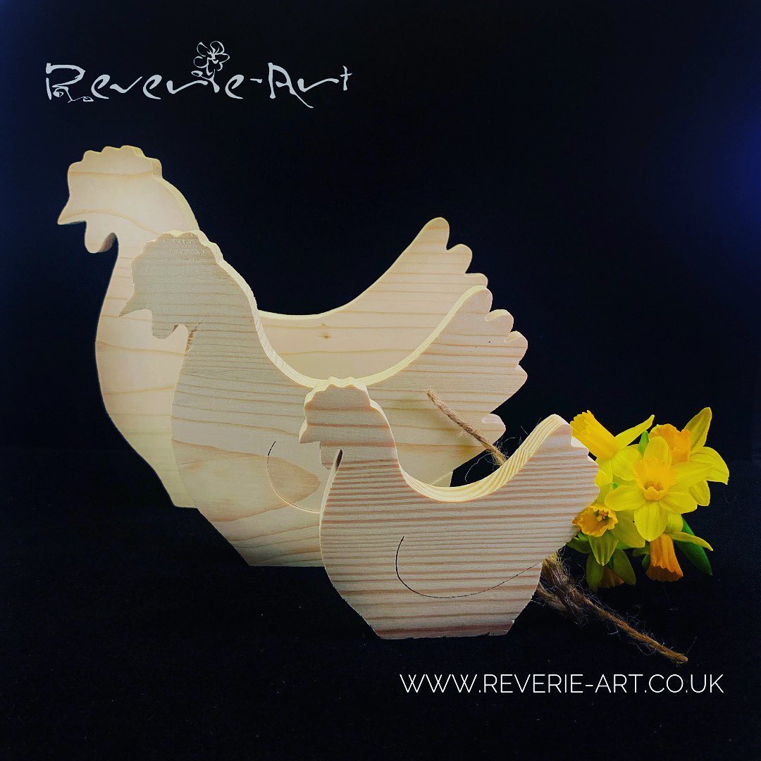 Lovely solid pine wood Easter decor. Limited edition in Reverie-Art store! #easter #decor #blank #wood #decoupage #craft #reverieart