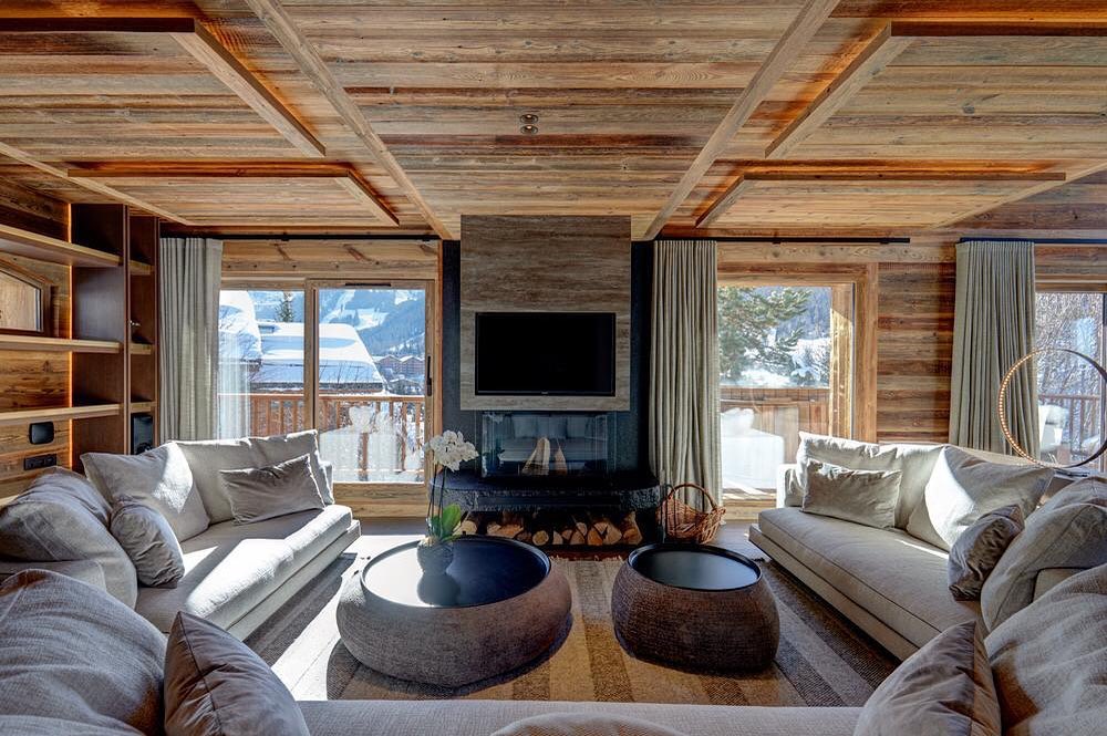 Snow and sun, we are here for it! Our view this morning