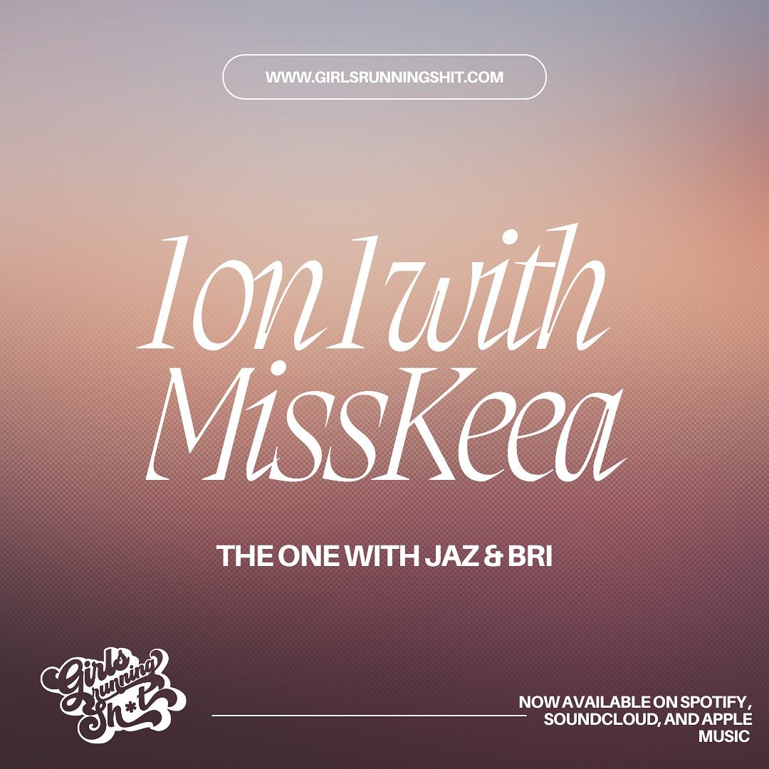 The new episode of 1 on 1 with @misskeea is out now with special guest @mmmbrowny & @eat.pray.trap 💖✨