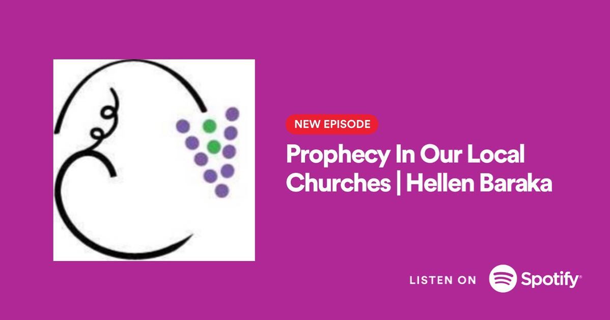 Prophecy in the Local Church | Hellen Baraka
How should we encourage and practice prophecy in our local churches? Hellen shares with us.
https://anchor.fm/vineyard-kenya/episodes/Prophecy-In-Our-Local-Churches--Hellen-Baraka-e1ul3ra