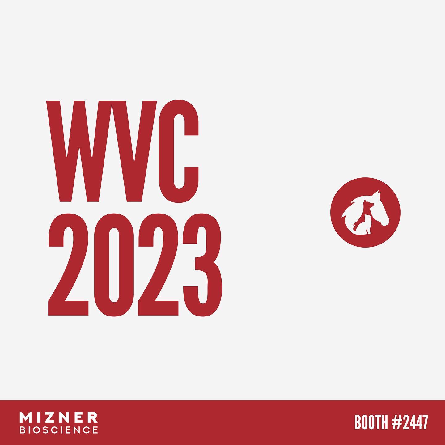 We’re at #WVC2023! Swipe to see all of the exciting things happening at Booth #2447! 🐾