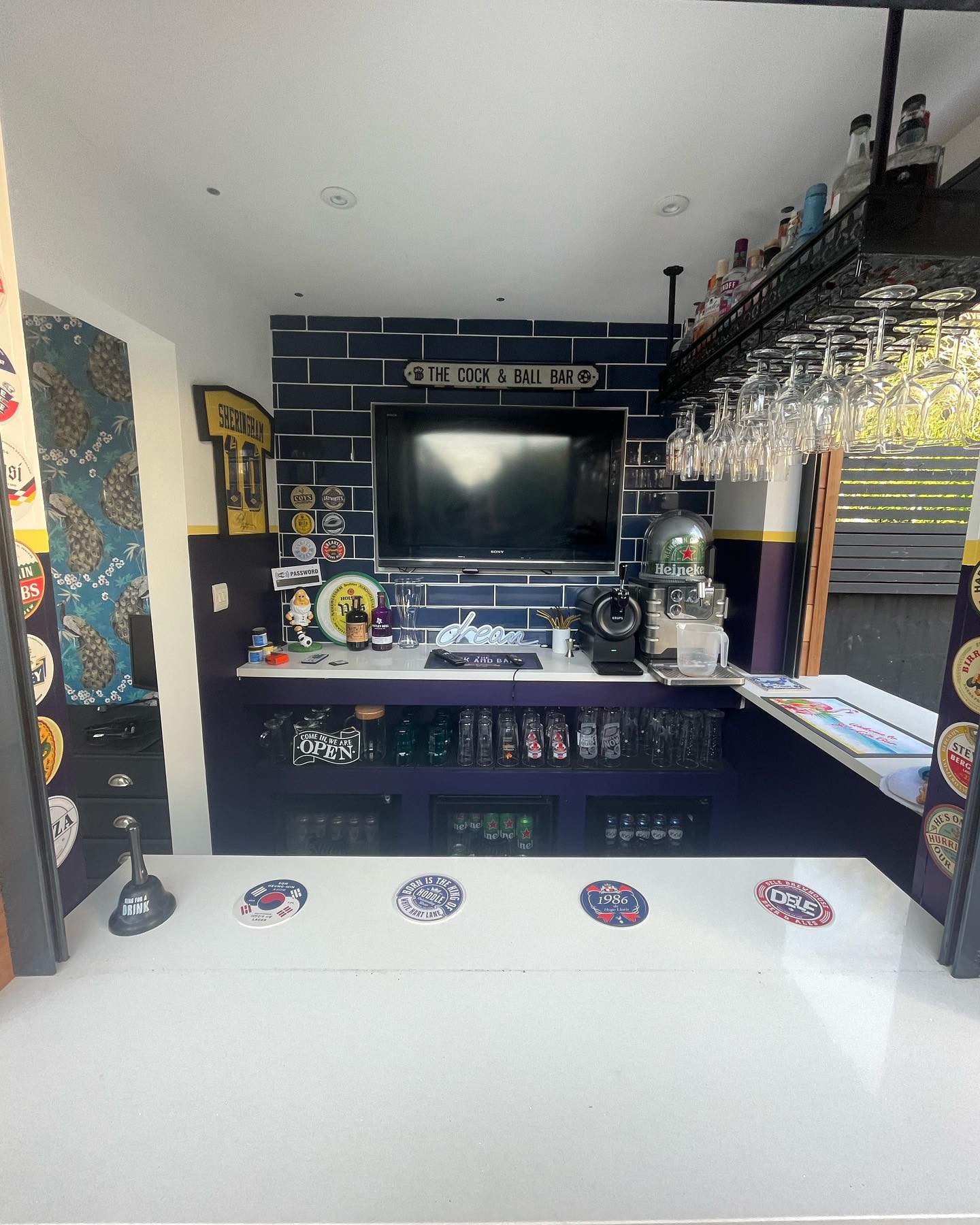 Shame it was a Tottenham bar but still came out well another happy customer 🤙🏻💪🏻