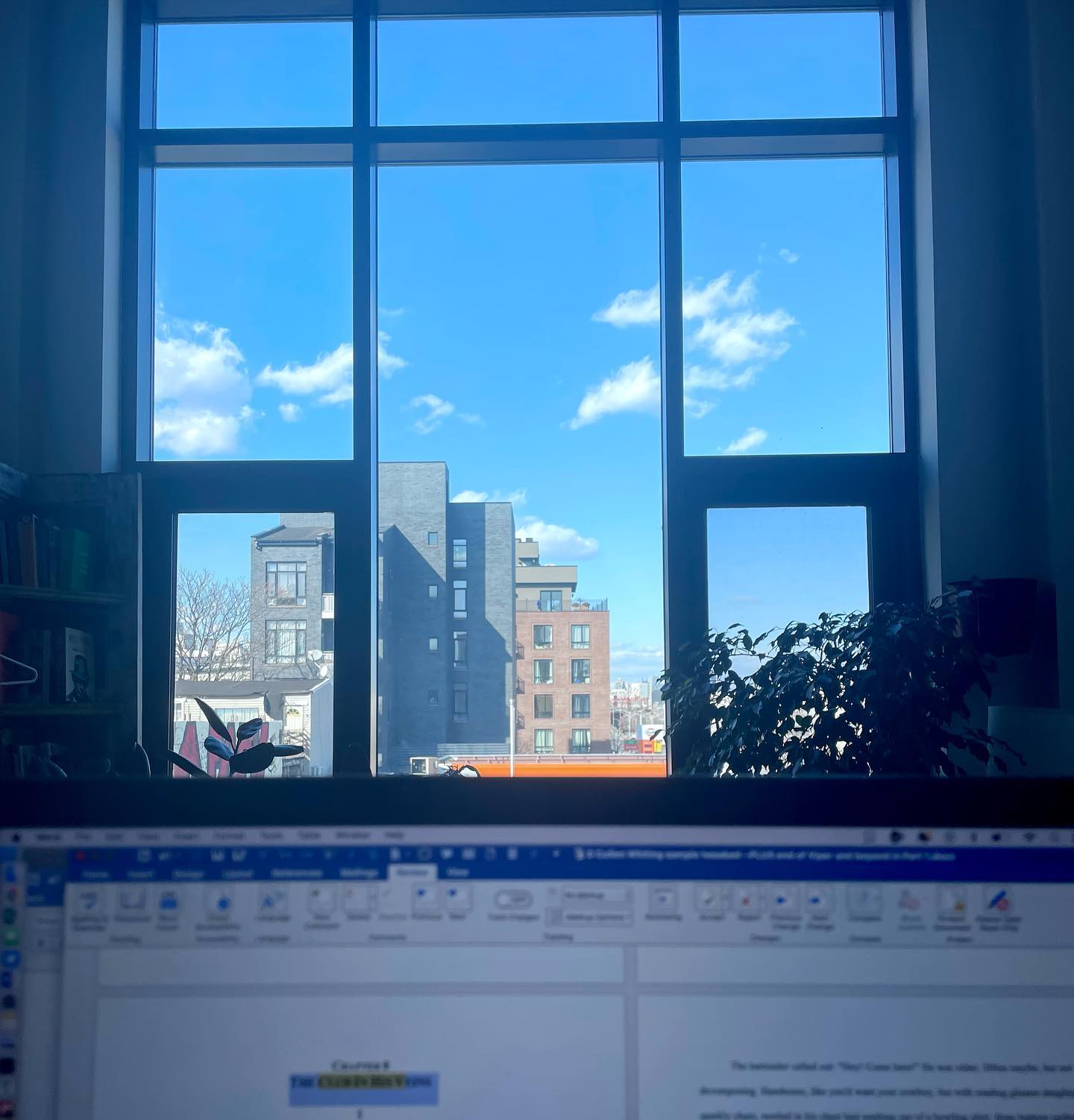 Spring-like day in Brooklyn but I enjoyed it from here. š³š¤£
But I am enjoying this last phase of the book, with the summit finally in sight. (Months off, but close in book years. š¤£š¤£)
New editor, new meeting every other Friday to report on progress. Deadlines help! š
First one this Friday, eager to see what I can produce. #gaysoldier #gaysoldiers