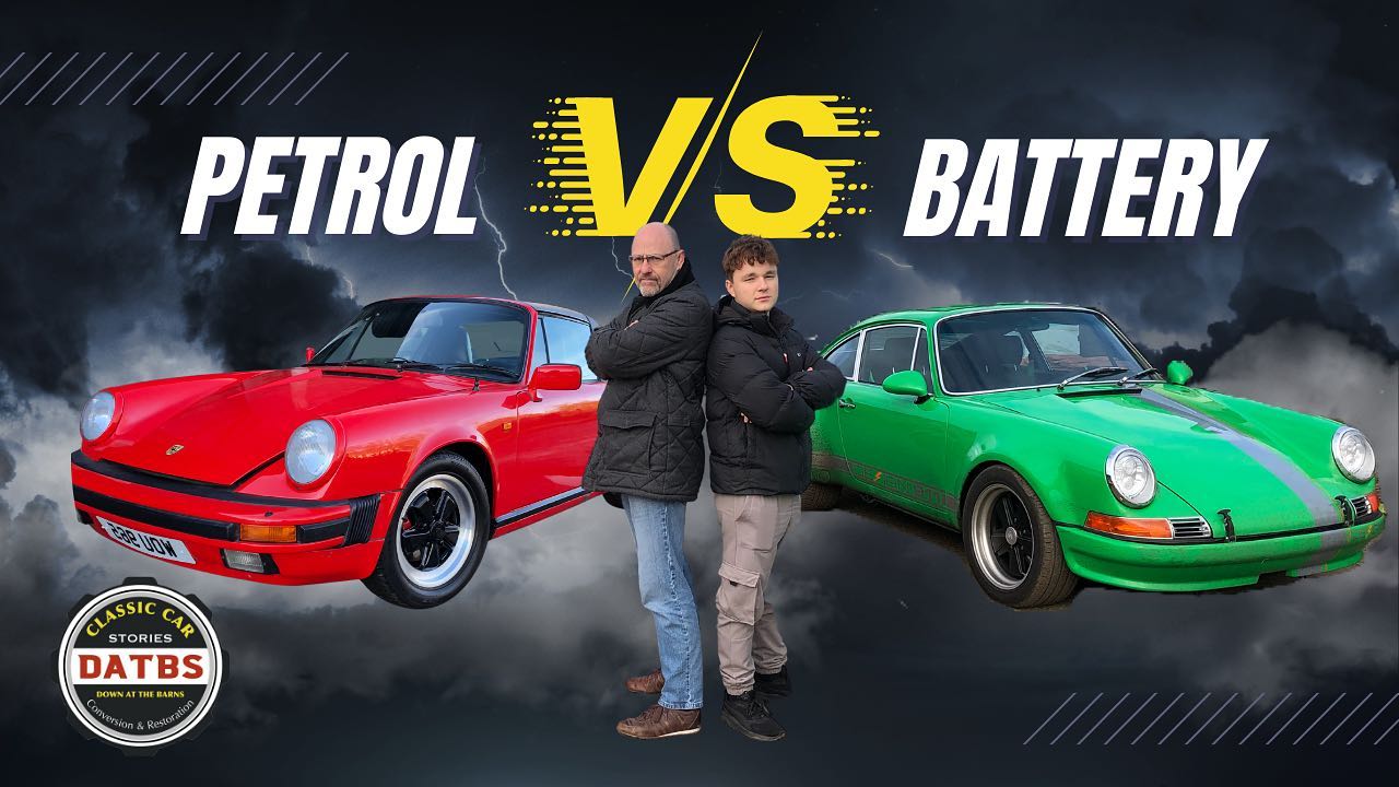 Decisions needs to be made, ditch the engine for electric? Check out the video on our YouTube channel @downatthebarns #petrolvelectric #porsches #911 #electricporsche #electricclassics #porschetarga #porschetarga911