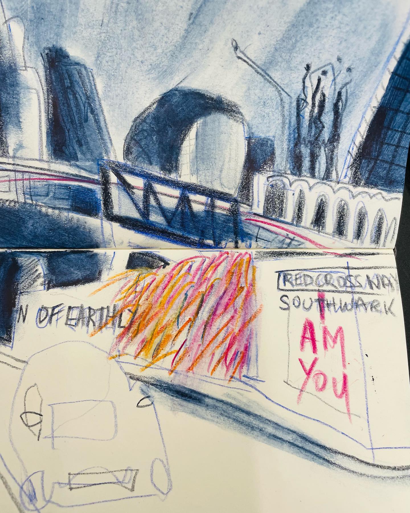 Micro-residence 0.855-57 #bankside one of the most evocative fascinating history-soaked streets in #London #crossbonesgraveyard #boroughmarket - #urbansketchers #urbansketcherslondon #walktosee #womenshistory #iamyou #sketcheveryday