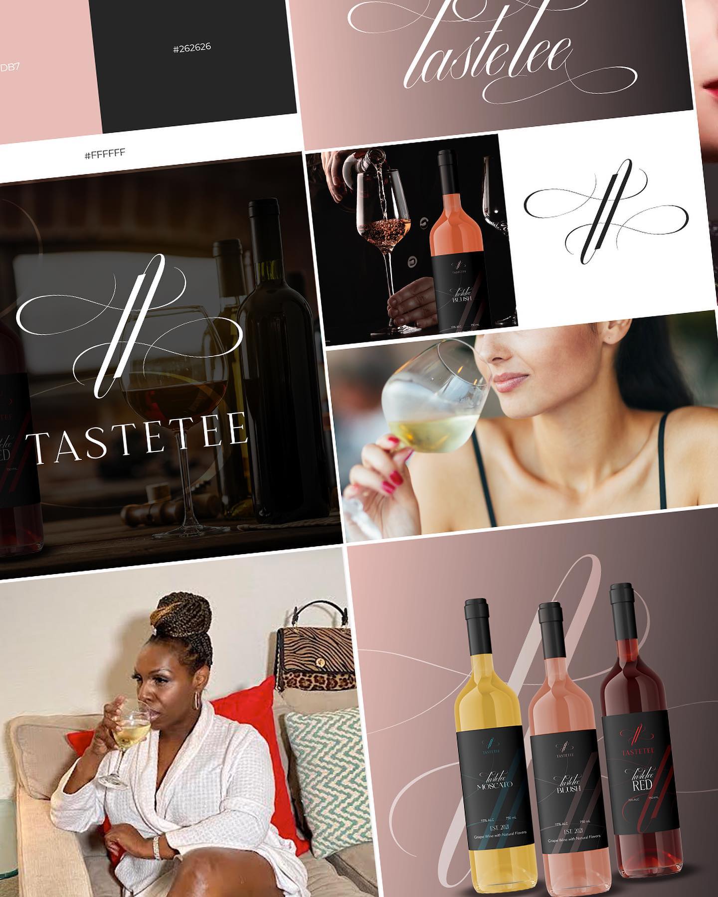 Another look at the beautiful brand identity for TasteTee Wines. I enjoy branding clients in different industries because it shows my range, flexibility and versatility. I’m amazed at myself sometimes.
#branding #marketing #graphicdesign #design #logo #digitalmarketing #brand #business #socialmedia #advertising #socialmediamarketing #graphicdesigner #logodesigner #brandidentity #entrepreneur #designer #creative #logodesign #art #marketingdigital #smallbusiness #dise #brandingdesign #webdesign #instagram #illustration #logos #seo #photography #fashion