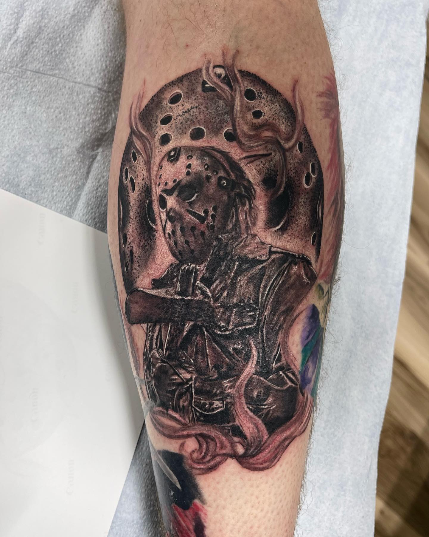 Done by Brad
Visit www.newrivertattoo.com to schedule