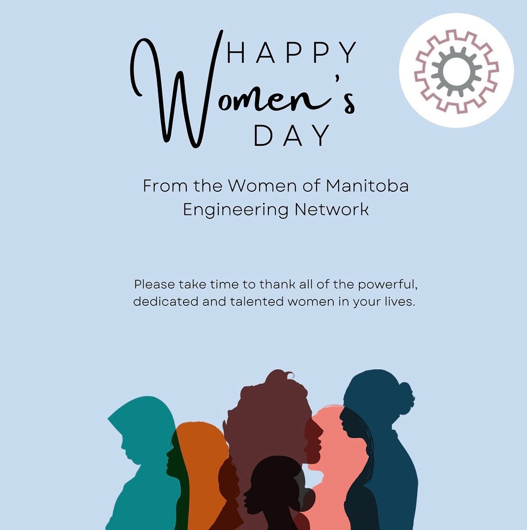 Happy Women’s Day from WOMEN! We are so thankful for all of the women who have paved the way before us in engineering and we hope to do the same for future generations. Please be thankful for all of the women in your lives today!