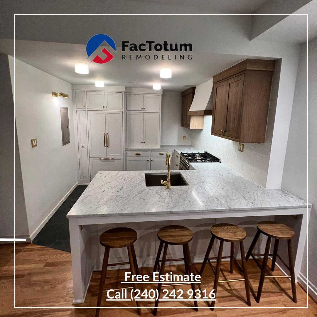 Is your kitchen in need of a remodel? Whatever your dreams are for your kitchen.
✅Quick installation
✅Affordable
✅Safe
✅Quality
Kitchen remodeling FREE estimate call! Contact us to discuss your potential project! (240) 242 9316 #remodelingideas #remodelingcontractors #washington #silverspring #renovations #kitchendecor
