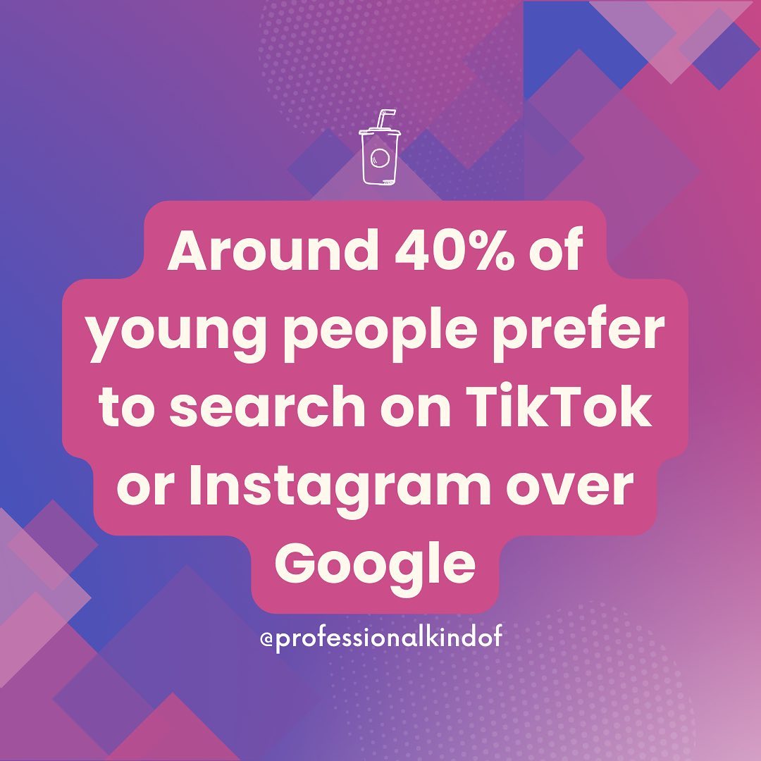 Google has been the world's top search engine for as long as most of us can remember. But if Gen Z wants to search for local restaurants, travel ideas, or product recommendations, they go to TikTok.
In my new blog post, I talk about how Google has slowly lost the trust of consumers — and how TikTok has quickly become the search engine of authenticity.
Link in bio.
#newblog #tiktok #marketingtips #paidads #socialmediamarketing #genz #writersofinstagram #professionalkindof