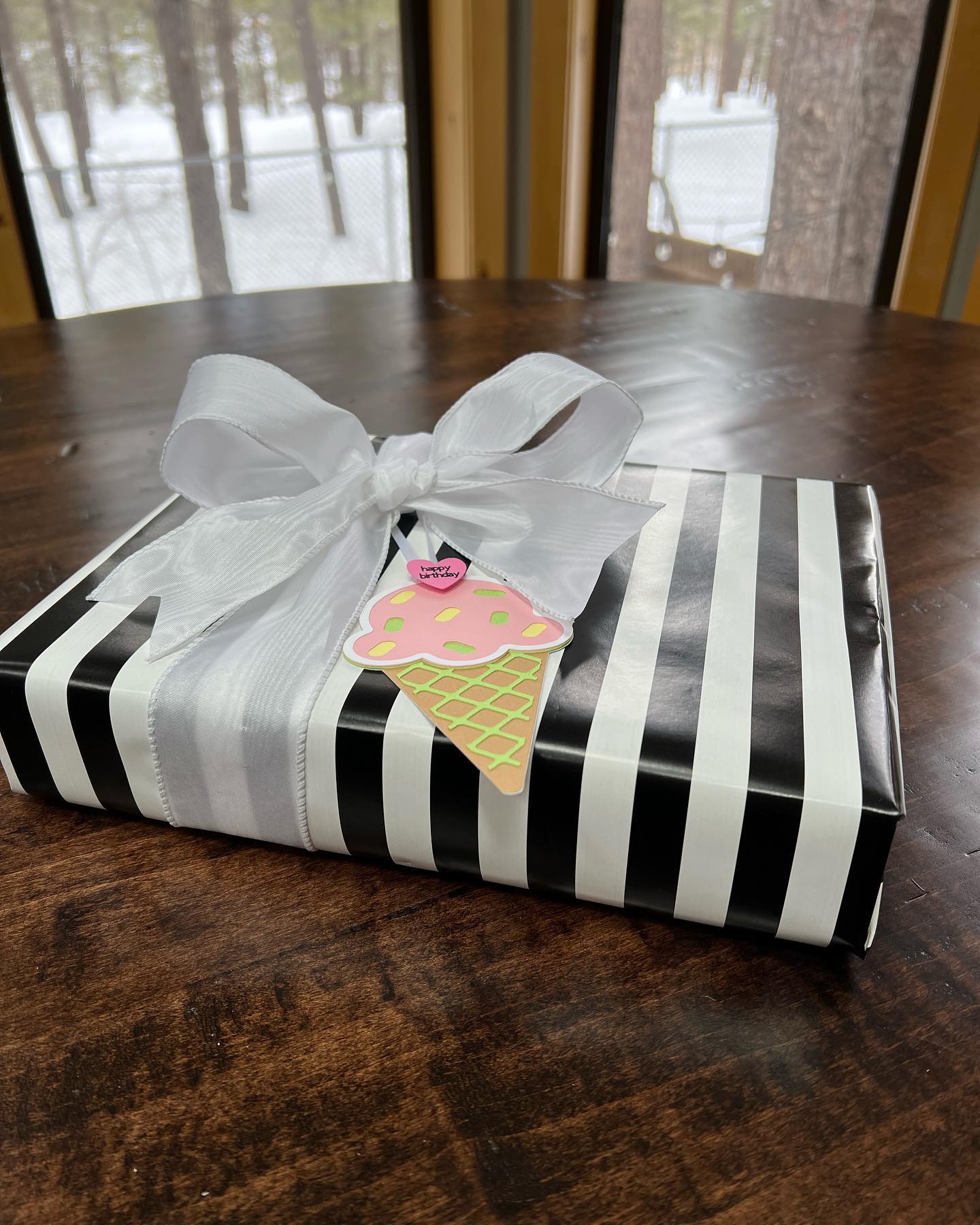 Just keeping busy creating while it’s snowing!