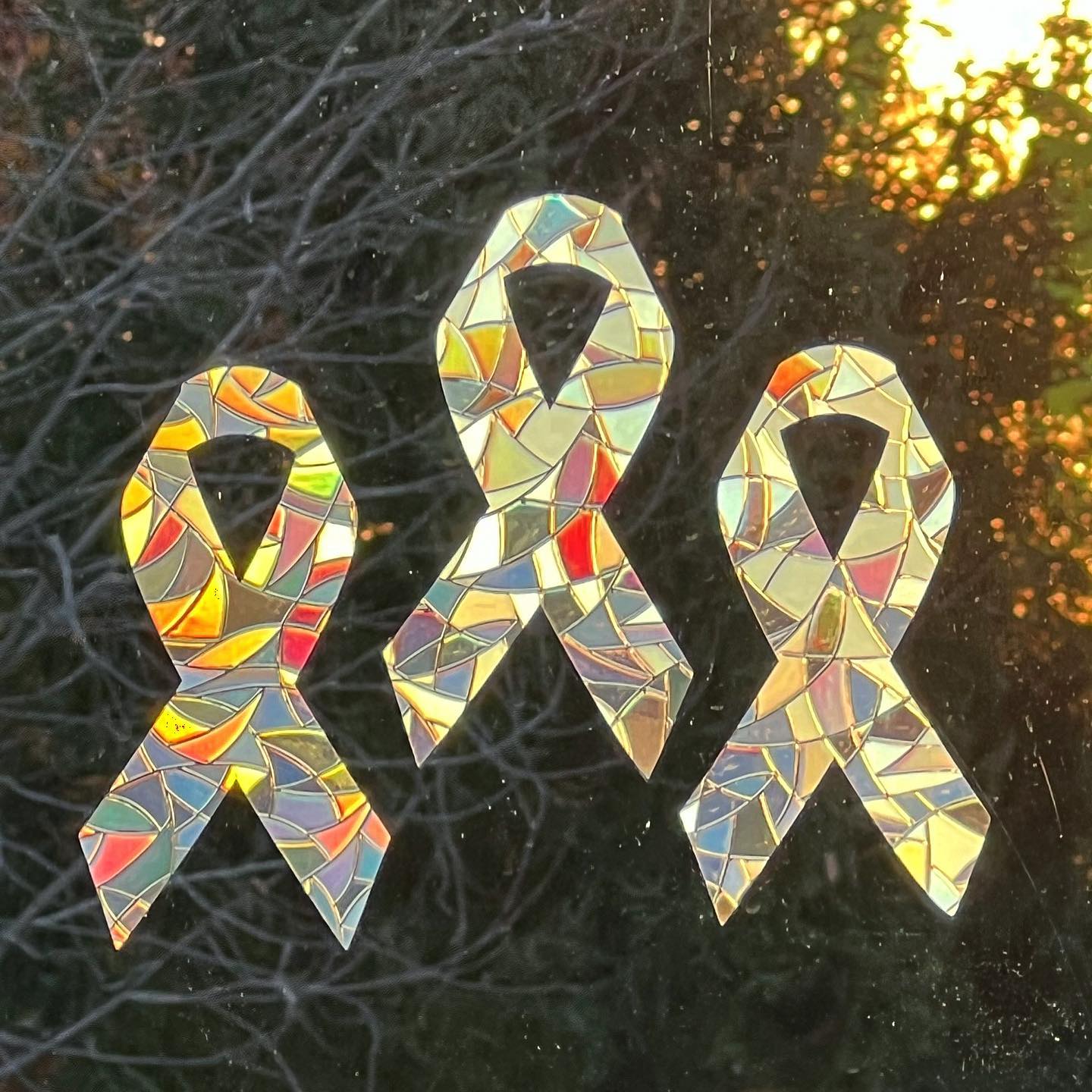 March is Colon Cancer Awareness Month!
Did you know that colorectal cancer is the 3rd leading cause of cancer-related deaths in the U.S. ?
However, screening can results in many colorectal cancers being found earlier, when they are likely to be easier to treat.
Our AWARENESS RIBBON Rainbow Window Clings Set is available to purchase with link in bio. Your donations and purchases, contribute to important causes like colon cancer and can bring the rainbow 🌈 to someone’s life.