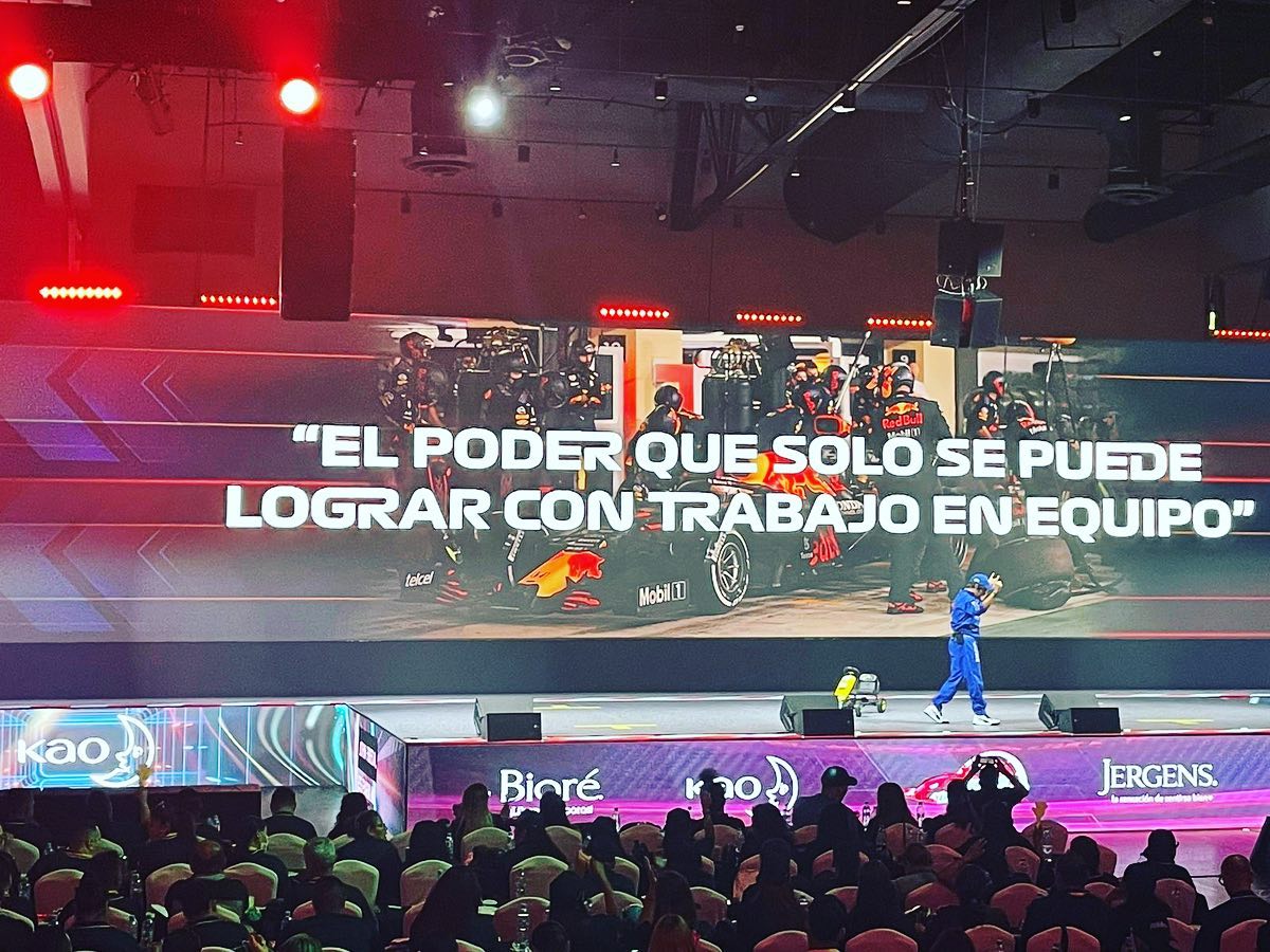 Convención 2023 de grupo Grisi, apoyando a la división de KAO con sus ponencias y con un STORYTELLER. Gracias por la confianza de tantos años.