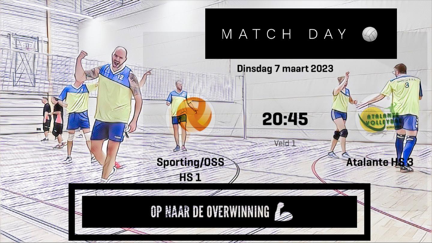 Match day 🏐 op naar de volgende overwinning 💪🏻