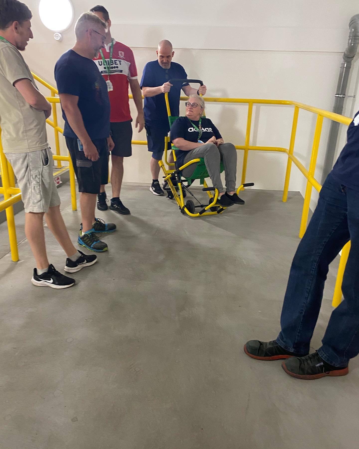 Evac Chair - Durham - August 2022