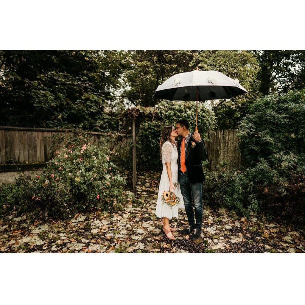 Rain on your wedding day is definitely not the disaster you think it will be - take it from a bride who knows:
“Jeremy, thank you for capturing our wedding so beautifully. The storytelling is just magical and takes me straight back to our day. What a talent you have! You captured all the details, the emotion and the fun. I especially LOVE the shots with the umbrella.”
@flowers_by_the_riverside