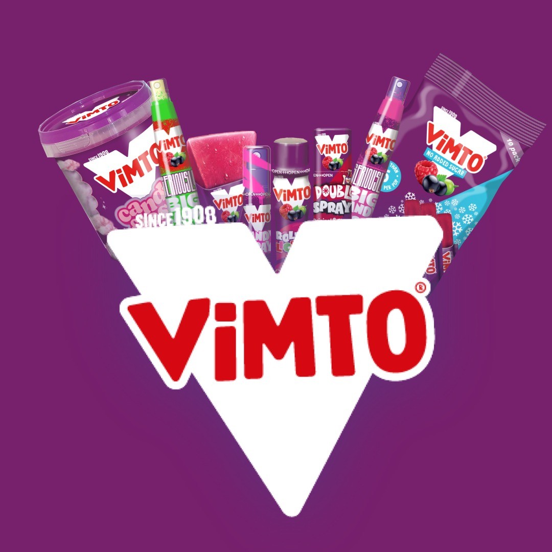💜BRAND OF THE MONTH💜
Vimto is an iconic British brand that has been around for over 110 years and continues to be enjoyed by people of all ages. It's known for its unique and delicious taste and recipe, a blend of fruits, herbs, and spices, which remains secret to this very day. Ranking in the top 100 of Britain’s biggest brands and stocked in over 85 countries, Vimto continues to prove to be a firm worldwide favourite.
Have you tried any of our Vimto products yet? 💜
#unmistakeablyvimto #vimto #rosemarketinguk #candycastlecrew #eezyfreezzy #liquidcandy #candyfloss #icepops #wholesaler #confectionery #kidsconfectionery