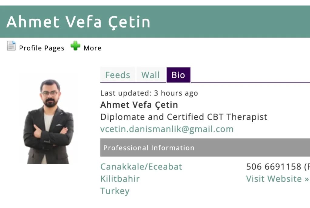 Bugün Academy of Cognitive Therapy tarafından akredite olduğumu öğrendim. :)
Bu öğrenme sürecimde bana desteğini esirgemeyen hocalarıma, aileme, arkadaşlarıma ve onlardan çok şey öğrendiğim değerli danışanlarıma buradan teşekkür etmek isterim.
16 Mart benim için özel bir gün oldu, kendimi mutlu hissettiğim için paylaşmak istedim. :)) Bu arada #ahbefenerim
@bdpd_resmi_hesap
@hakan.turkcapar @kadirozdel
@altinozercan @psikiyatrist_emresargin
@draslihandonmez drselcukaslan
#academyofcognitivetherapy #cbt #cbttherapy #bilişseldavranışçıterapi #cognitivebehavioraltherapy