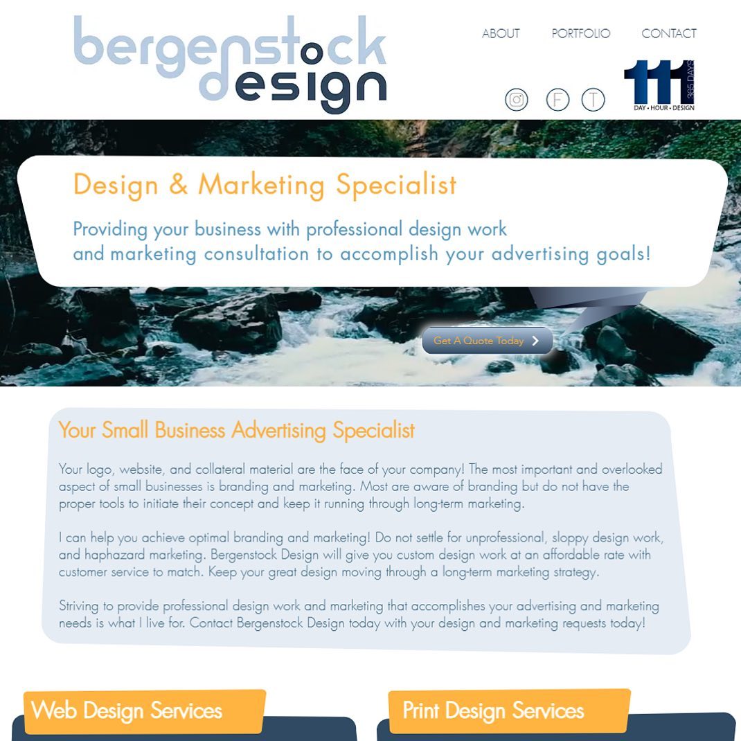It's about time👍
Almost have the new @Bergenstock.Design website ready to go live! It has been way too long for an update. Of course, the hardest clients to please are ourselves! New Logo and website, along with a fresh look at my freelance business!
.
.
.
.
.
#graphicdesign #graphicdesigner #graphicarts #logo #logodesigner #logoartist #logoartwork #designer #design #creative #creativelifehappylife #creativedesigner #creativeart #freelance #freelancerlife #freelancelogodesigner #freelancelife #logos #forhire #freelanceforhire #hireme #4hire