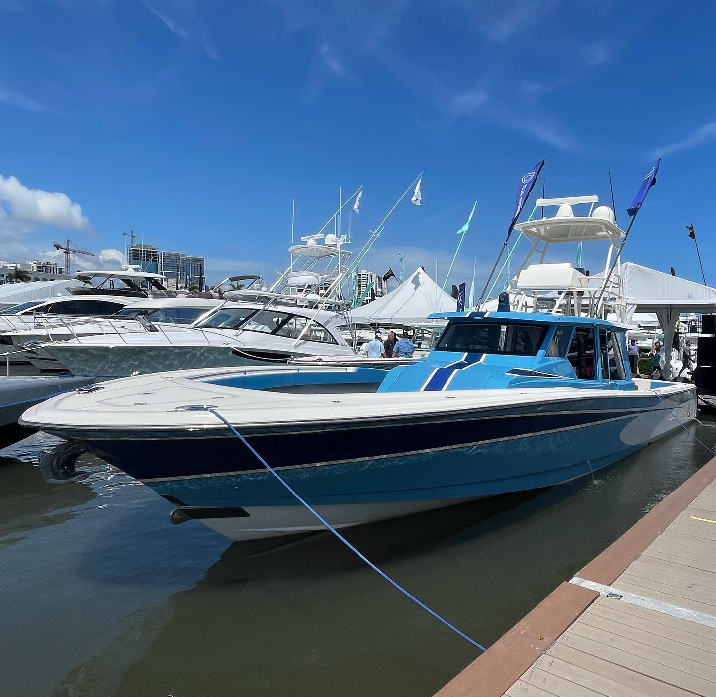 Thank you to everyone that visited the Gulf Crosser Yachts display during the 2023 Palm Beach International Boat Show! It’s always a great event and the four days of perfect Palm Beach weather made this one even better! #boat #boats #yacht #yachts #centerconsole #centerconsoleboats #centerconsoles #centerconsolesonly #yachttender #superyacht #superyachts #megayachts# #fishing #fishingboats #fishingboat #luxury #gcy52 #gulfcrosseryachts52 #gulfcrosser52 #sportfish #sportfishing #unsinkable #outboard #mercurymarine #pbboatshow #pbboatshow2023 #palmbeach