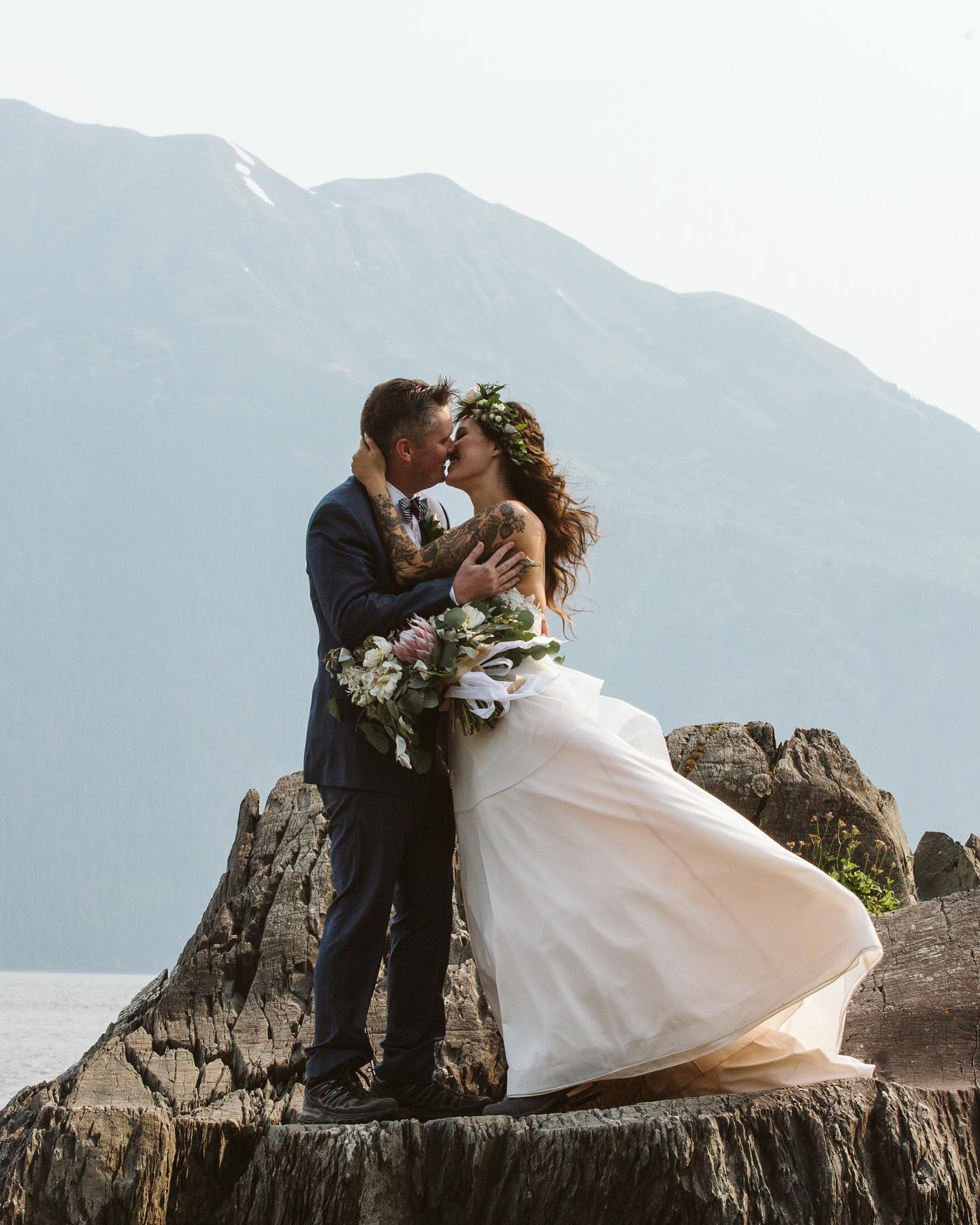 Face to face with space.