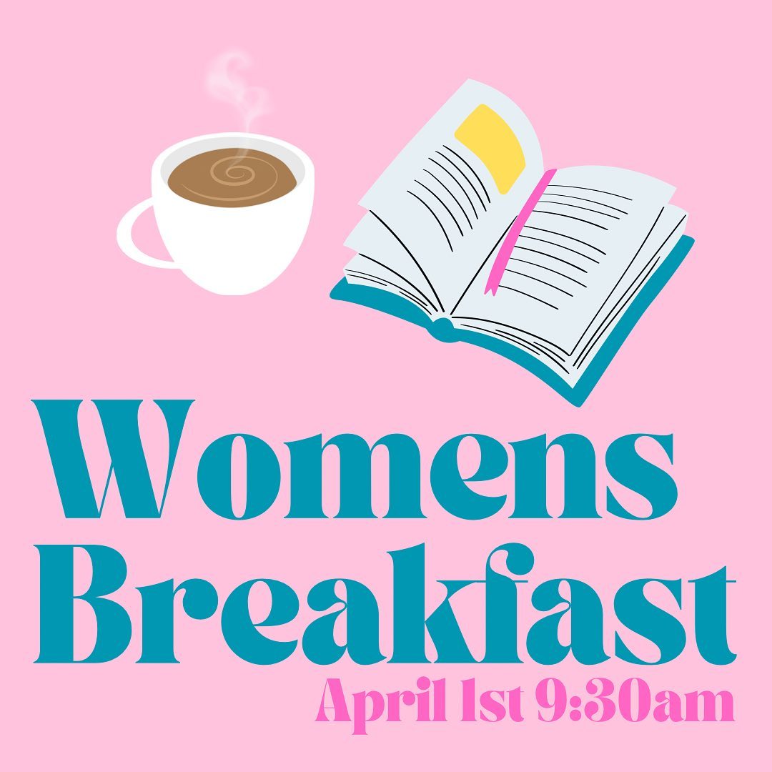 Sign up for the women’s breakfast via our website today if you haven’t already!
A delicious free breakfast, followed by worship, a short talk, testimonies and time to pray together.
Sign ups close tomorrow!